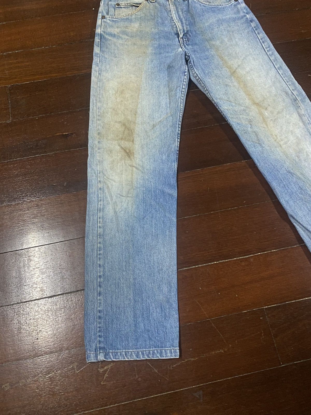 Levi's Vintage 80s 90s Levi’s Oren tag rusty distressed mud wash Size US 32 / EU 48 - 3 Thumbnail