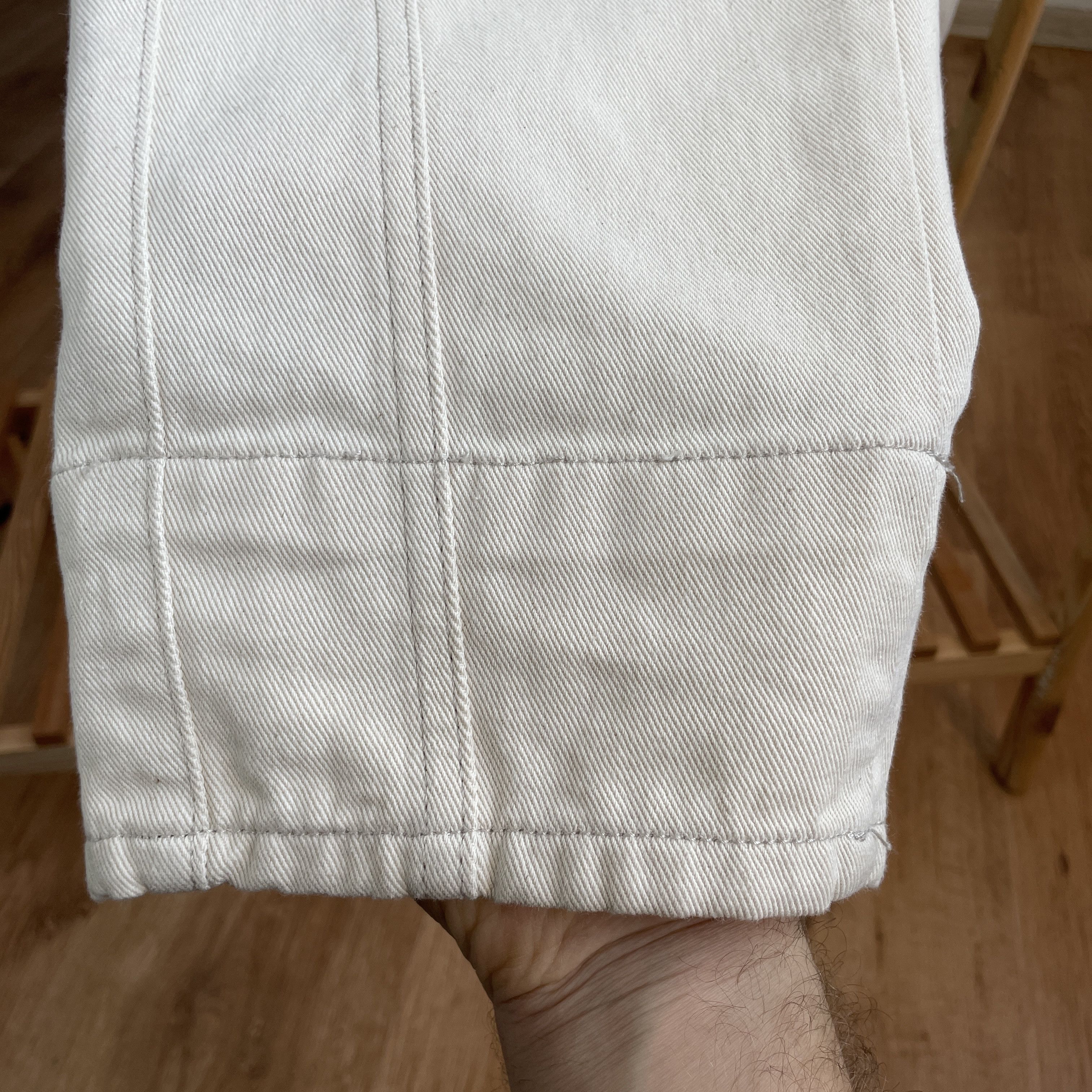Other The Mannei Plana Ivory Womens Cargo Jeans Size US4/UK6/IT38 Size 27" / US 4 / IT 40 - 8 Thumbnail