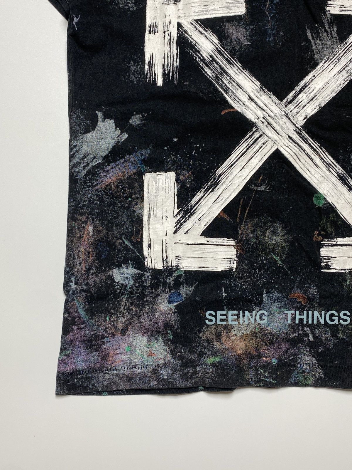 Off-White Off-White Galaxy Brushed Arrow T-Shirt Size US S / EU 44-46 / 1 - 5 Thumbnail