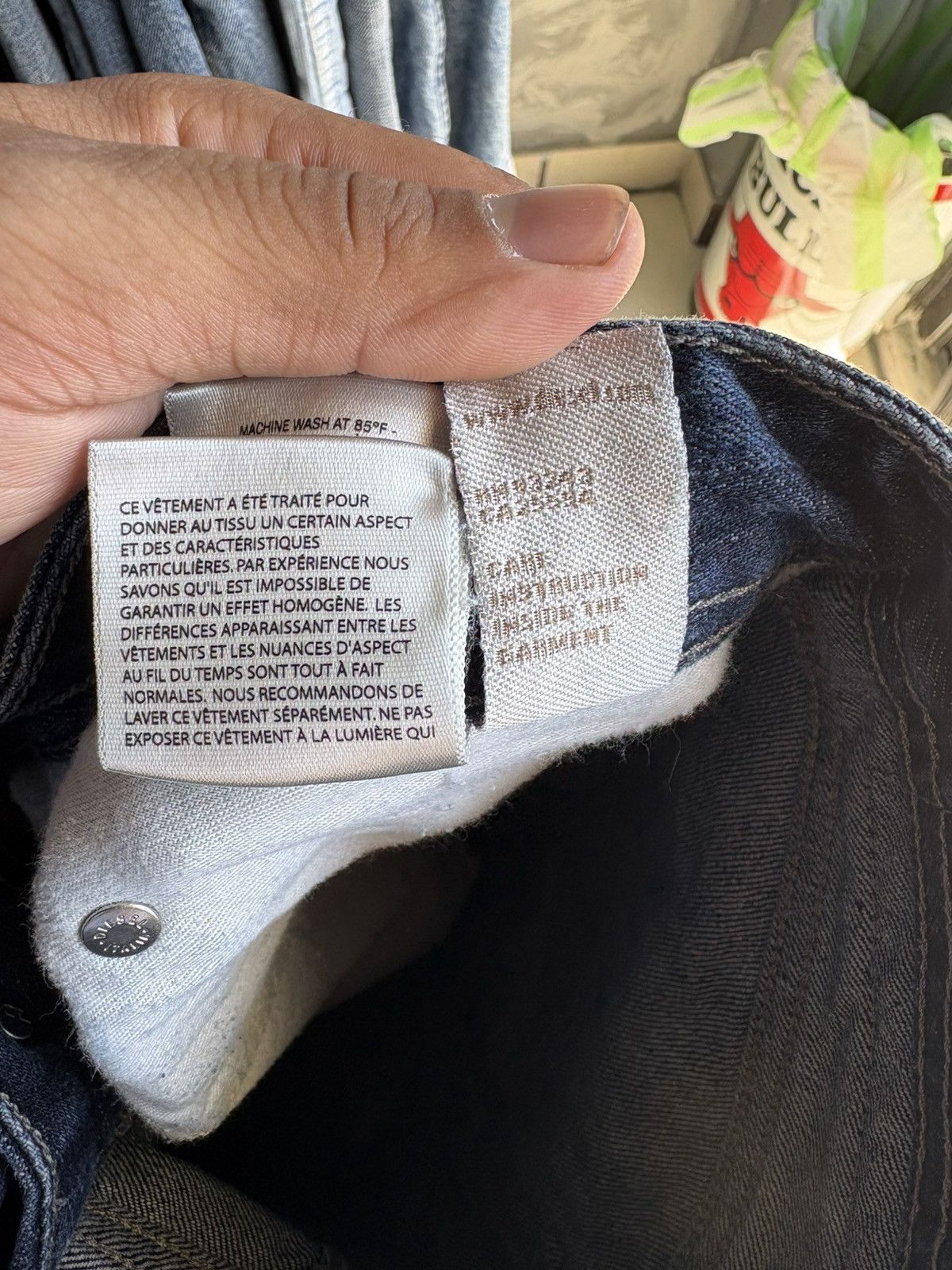 Diesel Diesel Industry Jean 32x32 Denim Blue Navy Regular Straight Size US 32 / EU 48 - 8 Thumbnail