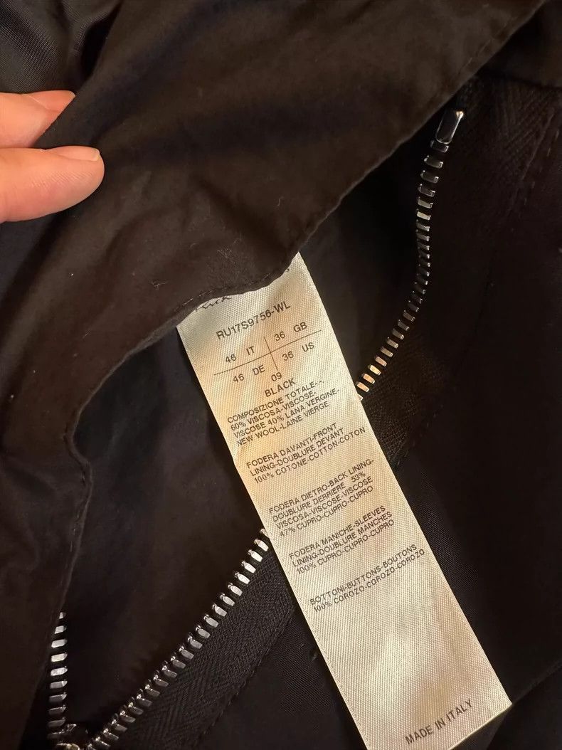 Rick Owens Rick Owens Black Long Sleeve Jacket-2505 Size US M / EU 48-50 / 2 - 4 Thumbnail
