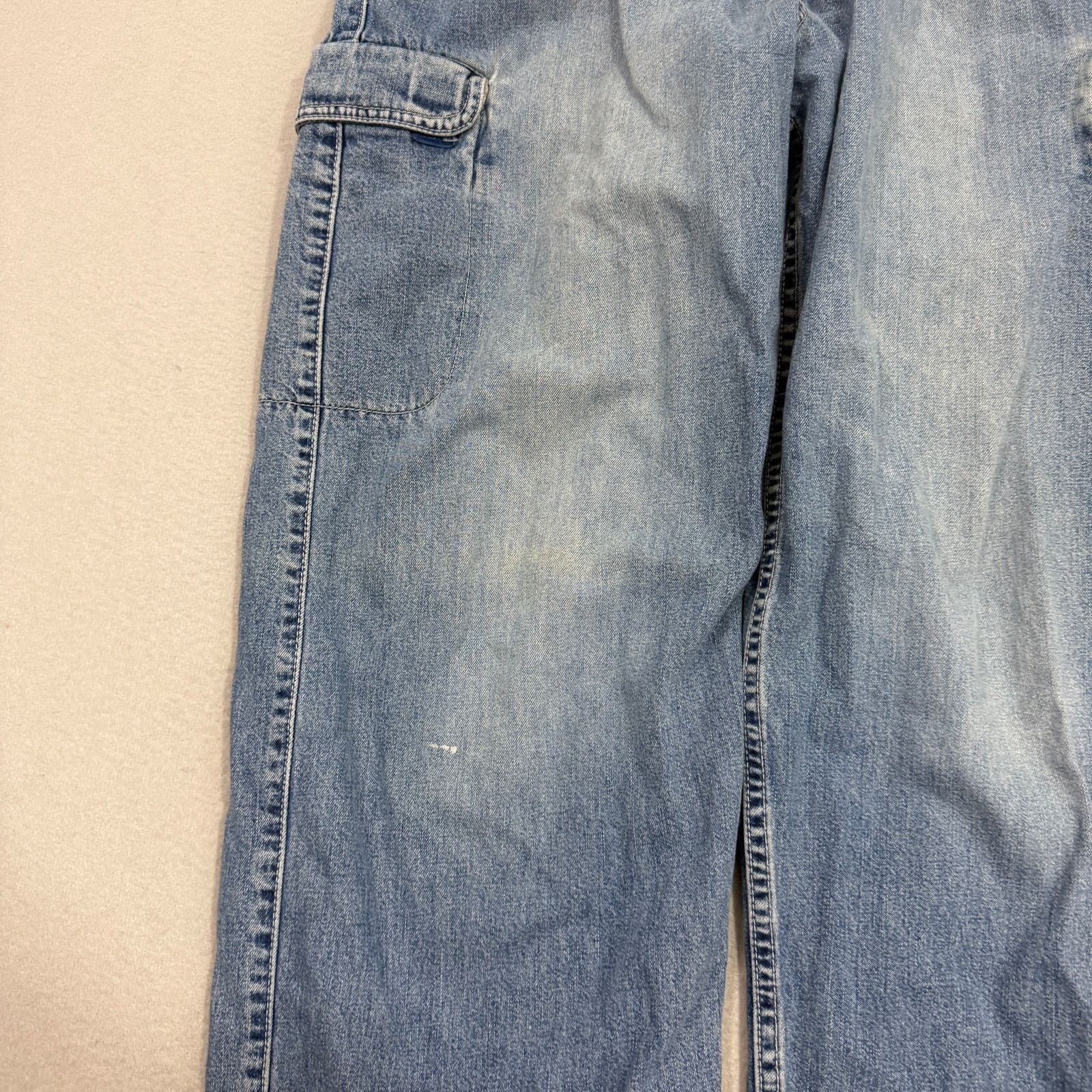 Levi's Vintage Levis Dry Goods Cargo Jeans Mens 34x34 90s 1999 Size US 34 / EU 50 - 4 Thumbnail