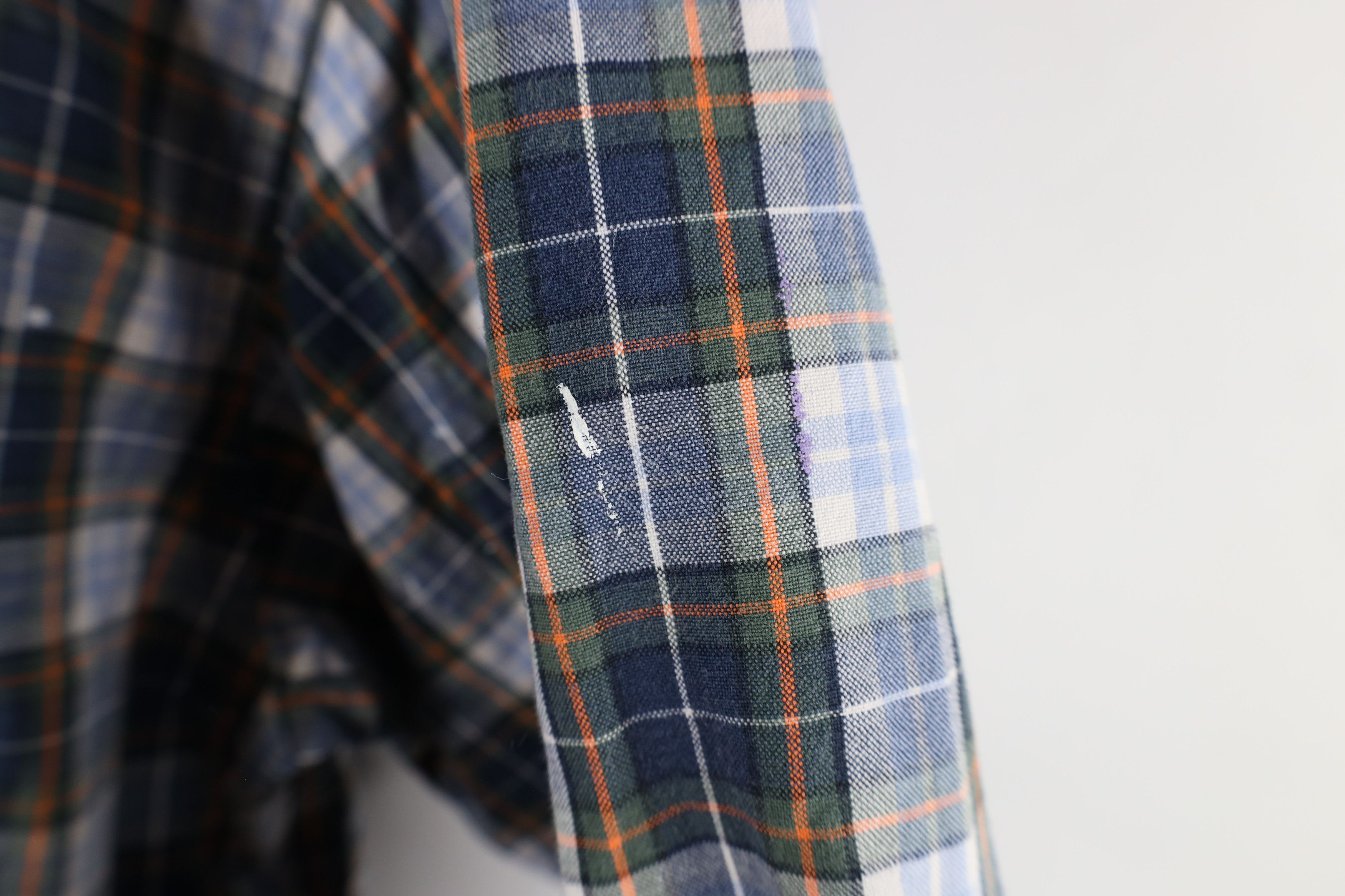 Gap × Vintage Vintage 90s Gap Collared Button Down Shirt Plaid Cotton Size US XL / EU 56 / 4 - 4 Thumbnail