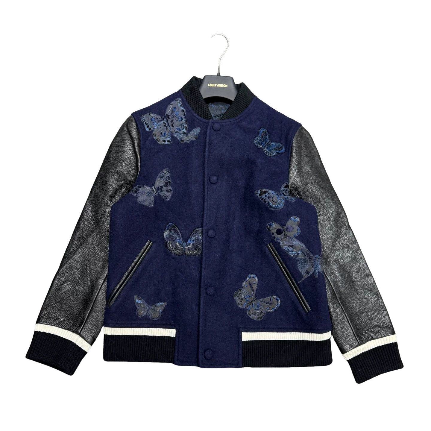 Valentino Valentino Butterfly Patch Varsity Jacket 44 Size US S / EU 44-46 / 1 - 1 Thumbnail