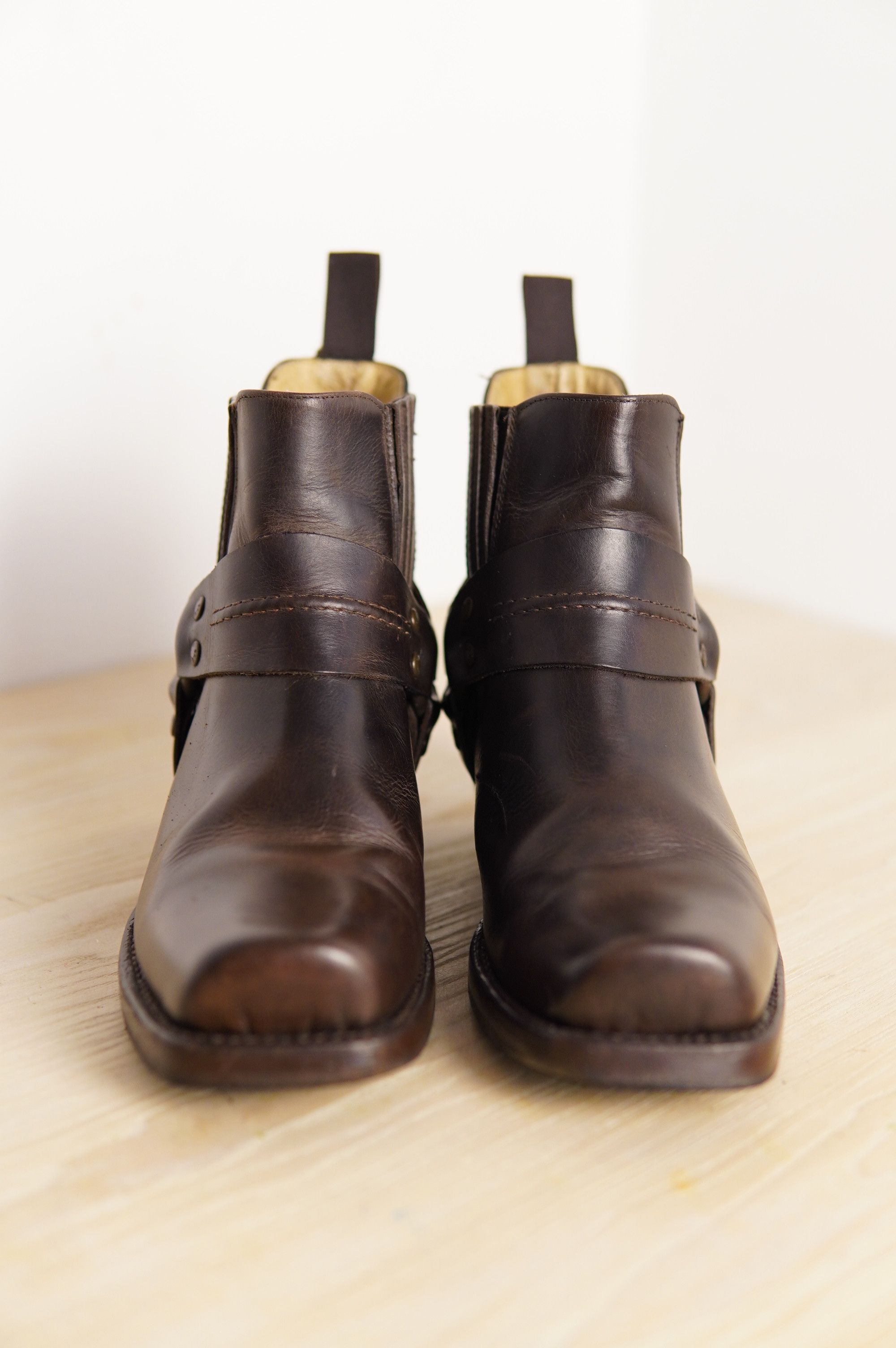 Sancho Boots Sancho Abarca 5049 Shorty Style Brown Cowboy Boots 38EU Size US 7 / IT 37 - 3 Thumbnail