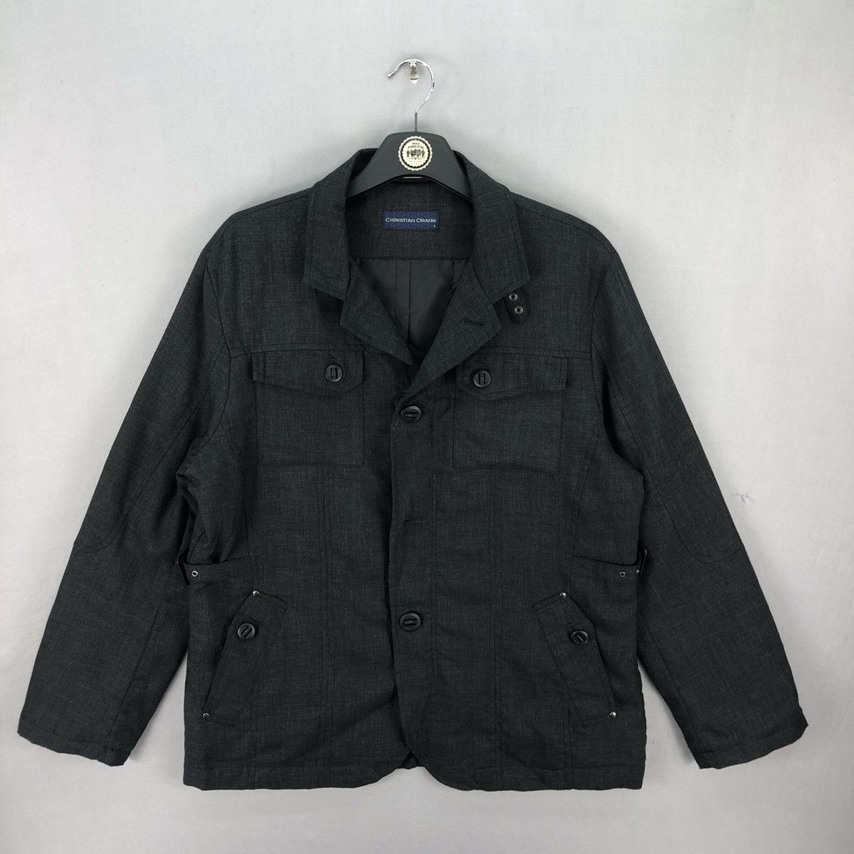 Japanese Brand Vintage 90's Christian Orani Jacket Size US L / EU 52-54 / 3 - 1 Thumbnail