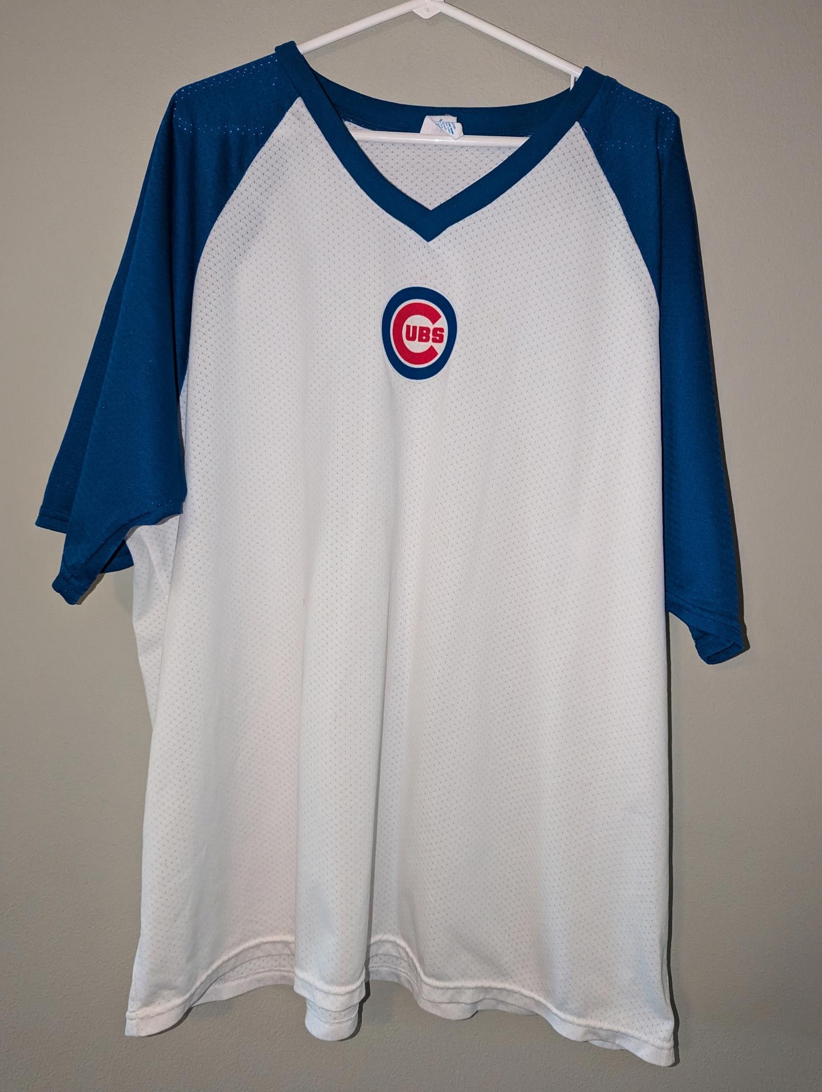 Majestic Chicago Cubs 2X Jersey Vintage MLB Tee Genuine Merchandise Size US XXL / EU 58 / 5 - 1 Thumbnail