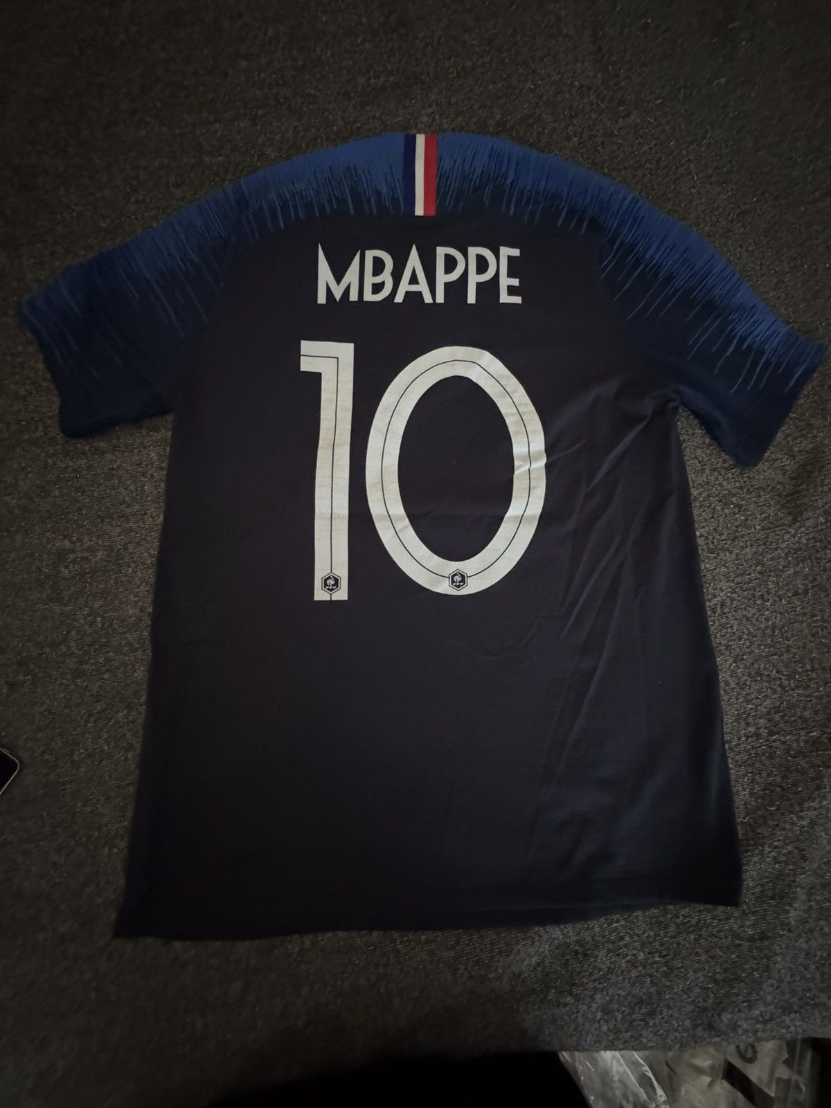 Nike France Kylian Mbappe Jersey 2018