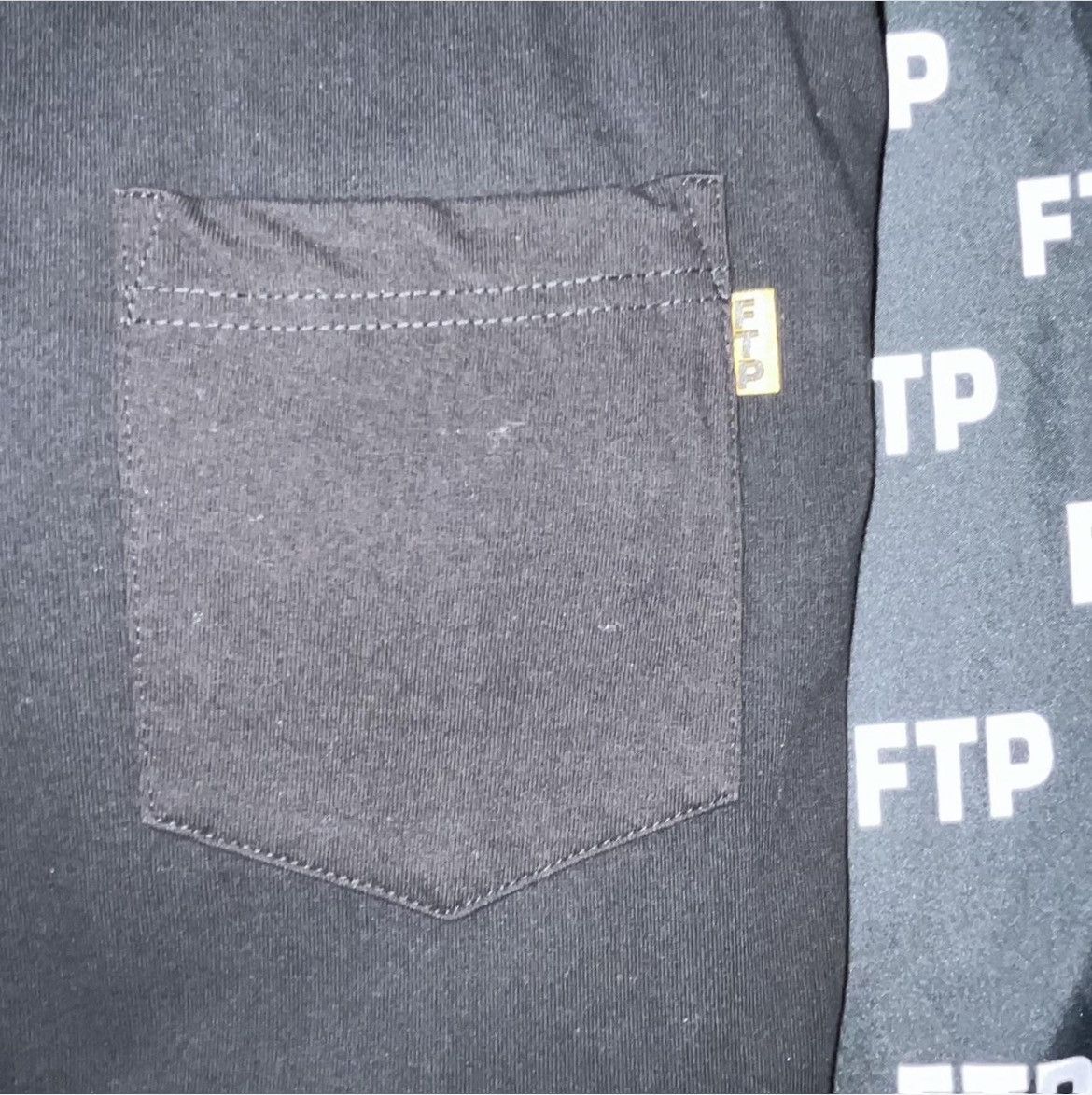 G59 Records ORANGE LABEL POCKET TEE(BLACK) Size US M / EU 48-50 / 2 - 2 Thumbnail