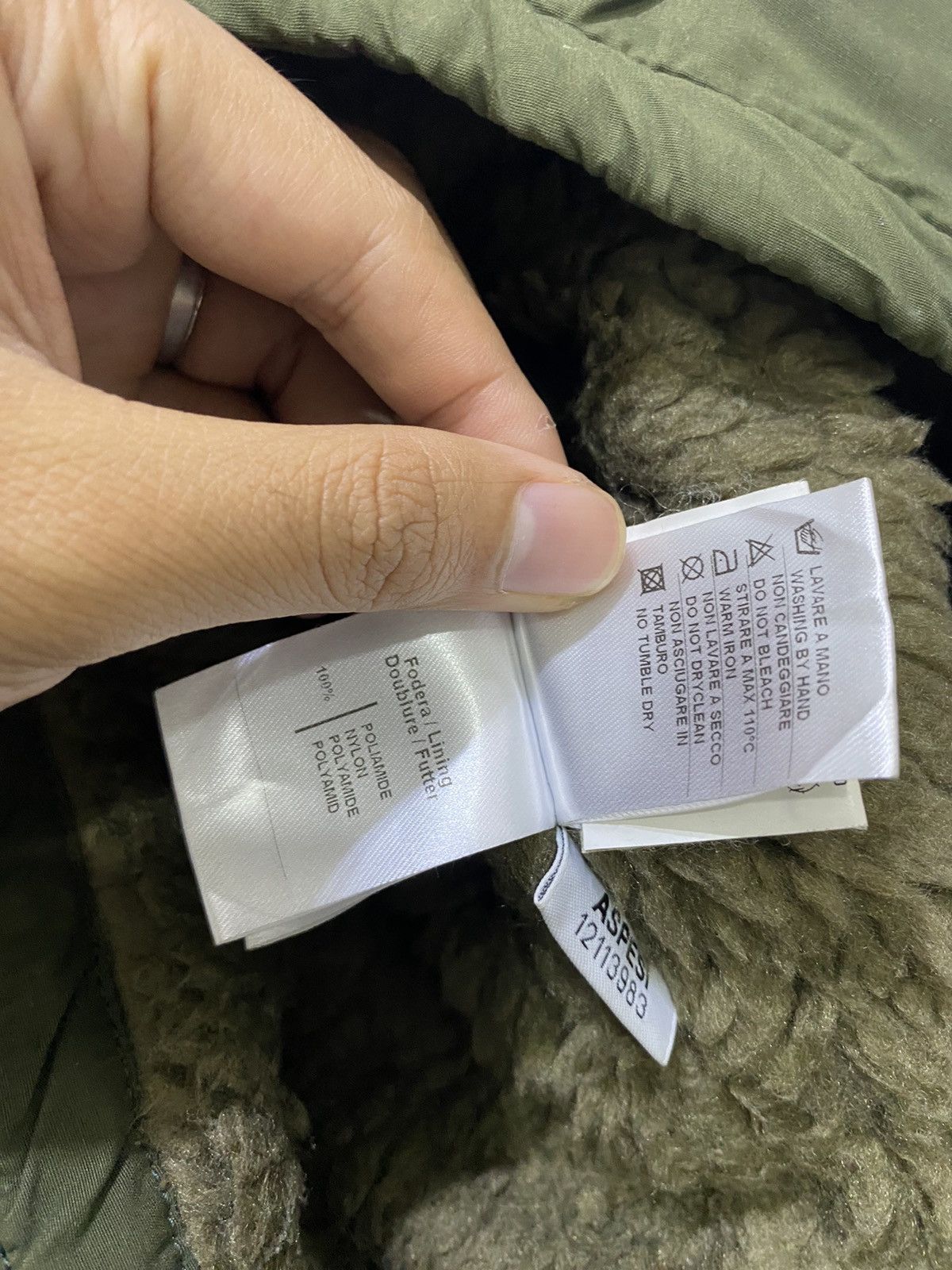 Aspesi Aspesi parka olive Green jacket Size US XS / EU 42 / 0 - 9 Thumbnail