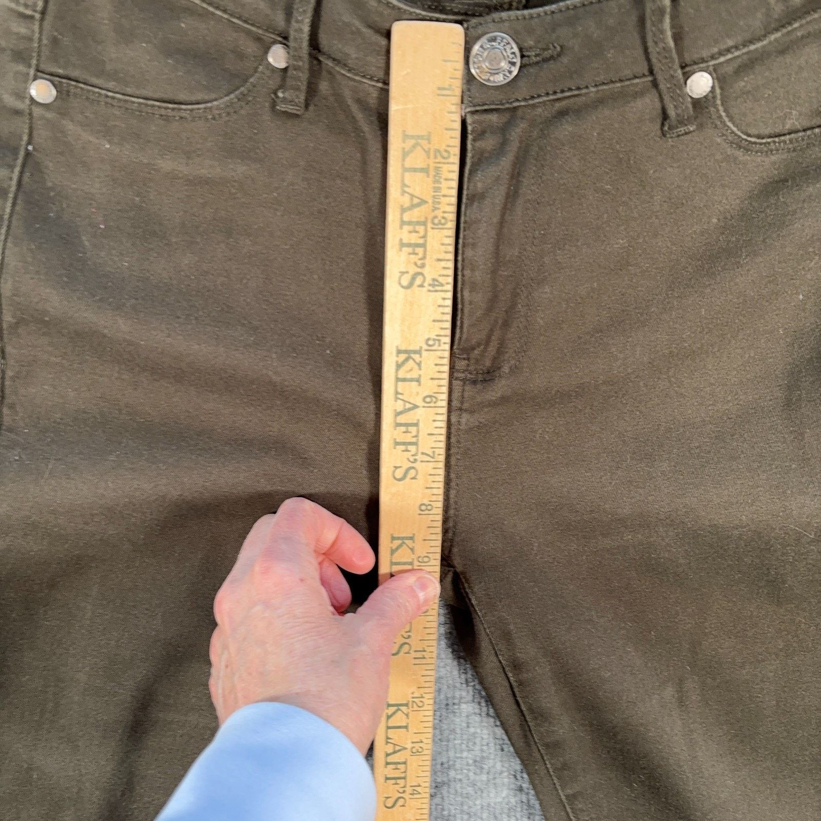Buffalo David Bitton Buffalo David Bitton Karolin Stretch Jegging Olive 8/29 Size 30" / US 8 / IT 44 - 8 Thumbnail