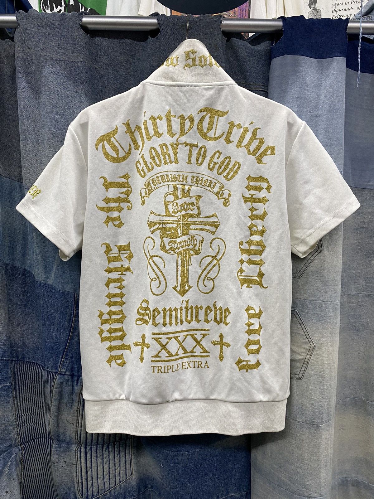 Hysteric Glamour × If Six Was Nine × Japanese Brand japanese cross zip short sleeve like CH Size US M / EU 48-50 / 2 - 1 Thumbnail