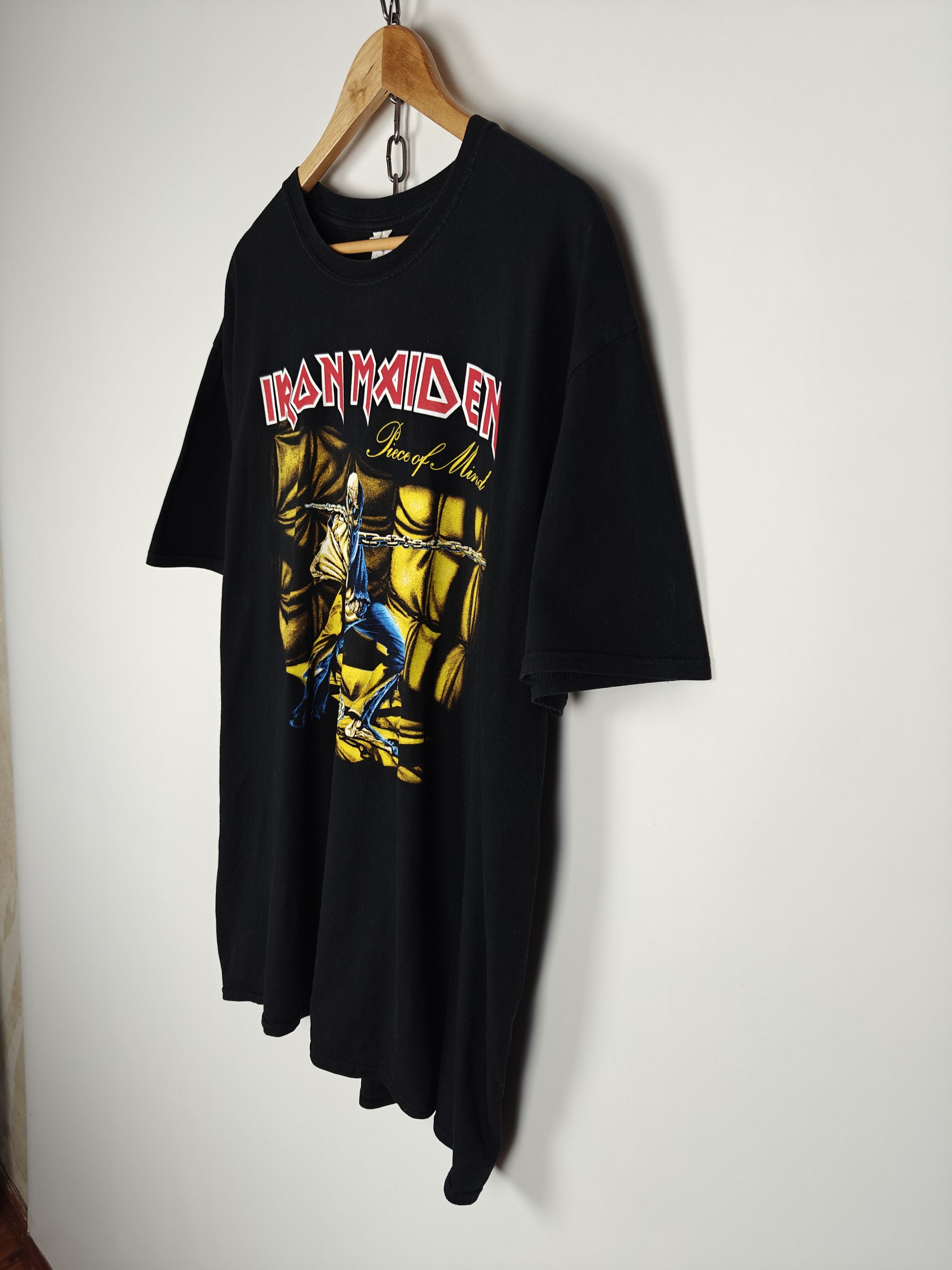 Iron Maiden Iron Maiden T-Shirt Rock Band Merch Piece of Mind XXL Size US XXL / EU 58 / 5 - 5 Thumbnail