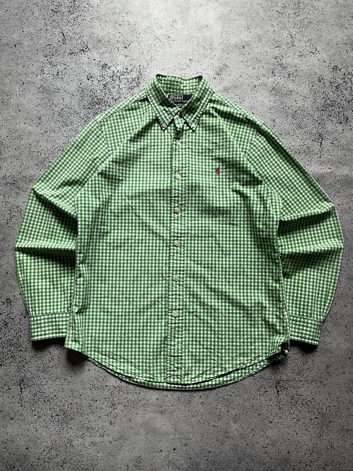 Vintage Vintage Polo Ralph Lauren Checkered Shirt Button Up Y2K USA Size US M / EU 48-50 / 2 - 1 Thumbnail
