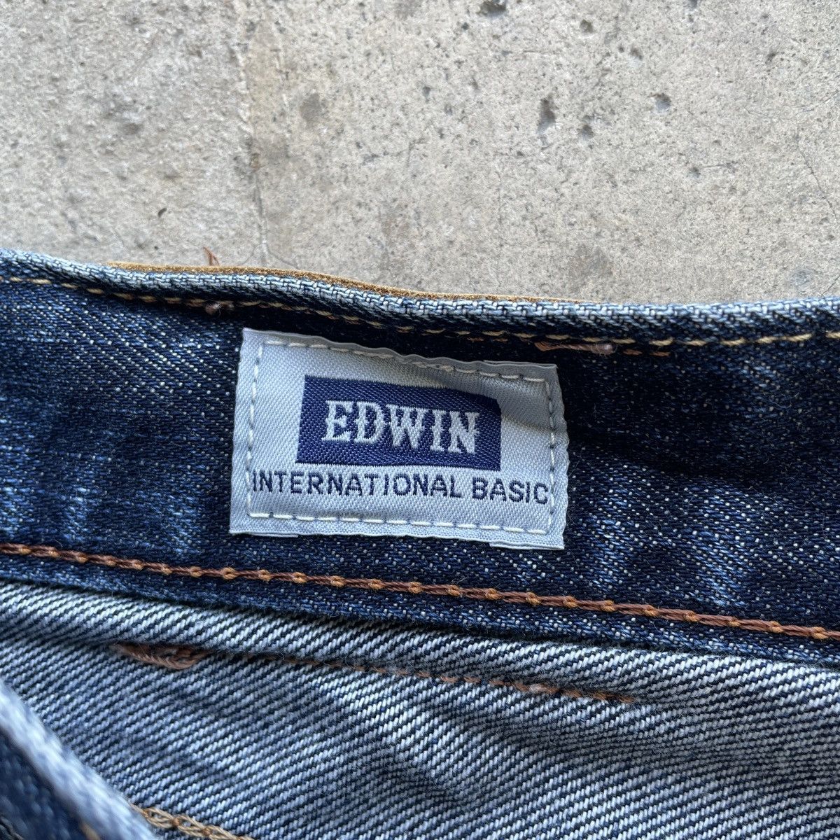 Edwin × Jean Vintage Edwin Made In Japan Distressed Faded Jeans Pants W33 Size US 33 - 7 Thumbnail