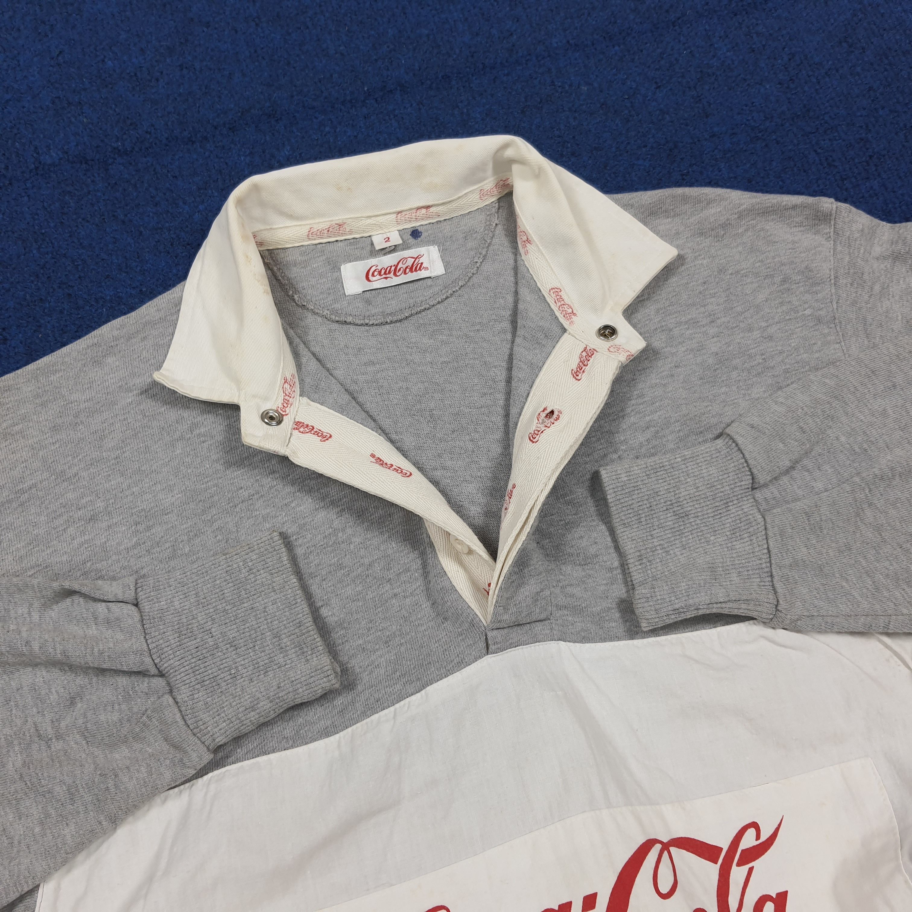 Coca Cola Vintage 90s Coca Cola Retro Polo Long Sleeve C285N80 Size US M / EU 48-50 / 2 - 4 Thumbnail