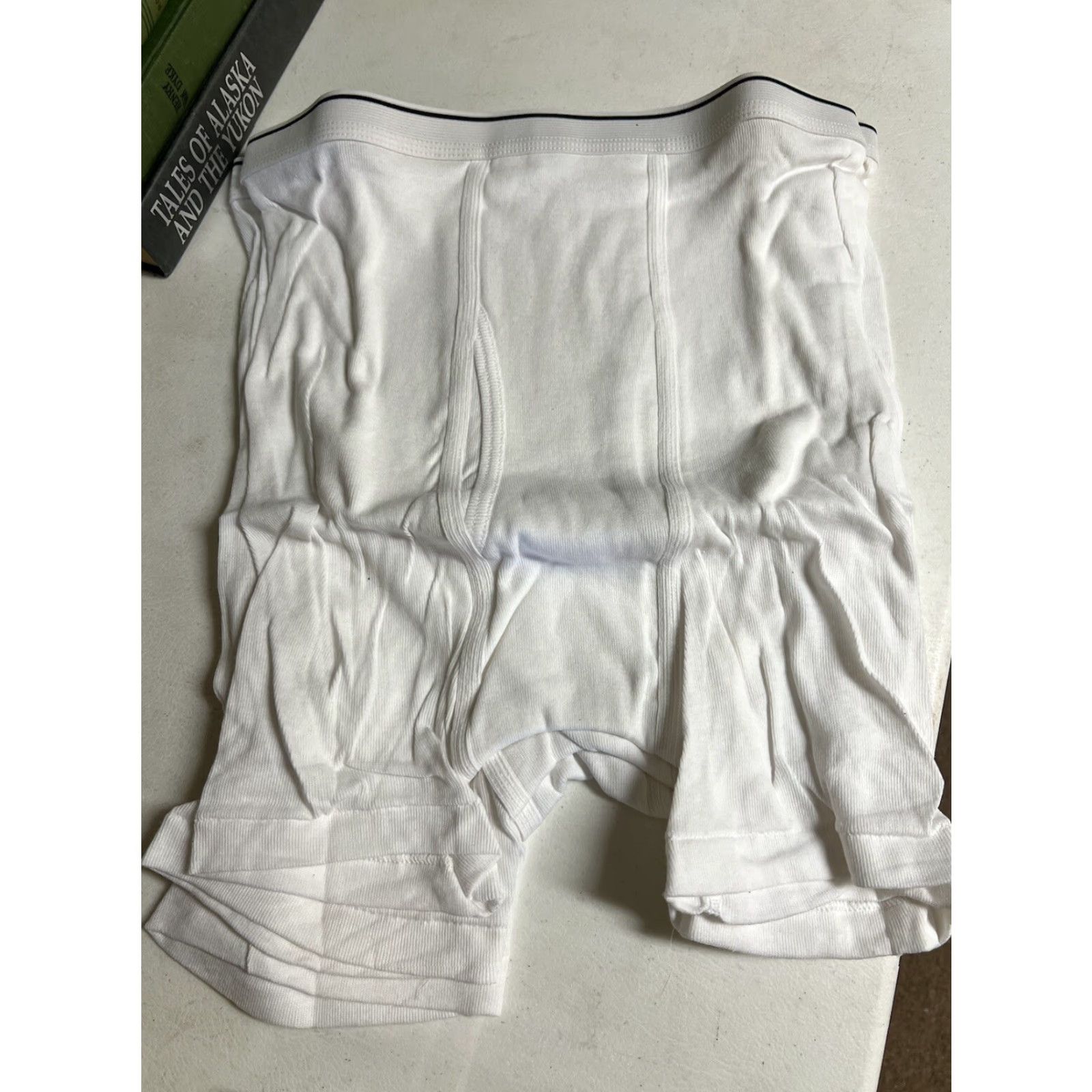 Vintage VINTAGE Watson's Boxer Brief Canada Cotton White 3 Piece 90s Mens M White Astro Boy NIP Tighty 1990s 3 Pair Underwear Mens Size 40R - 4 Thumbnail