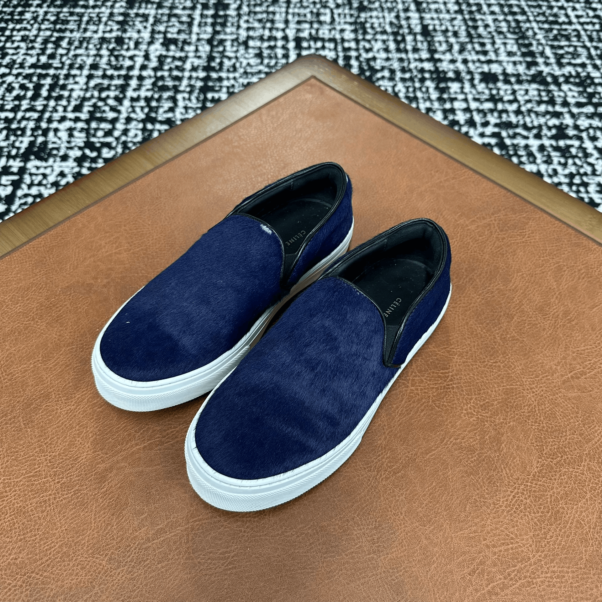 Celine Celine Blue Lowtop Sneakers it_36 Women Size US 6 / IT 36 - 1 Thumbnail