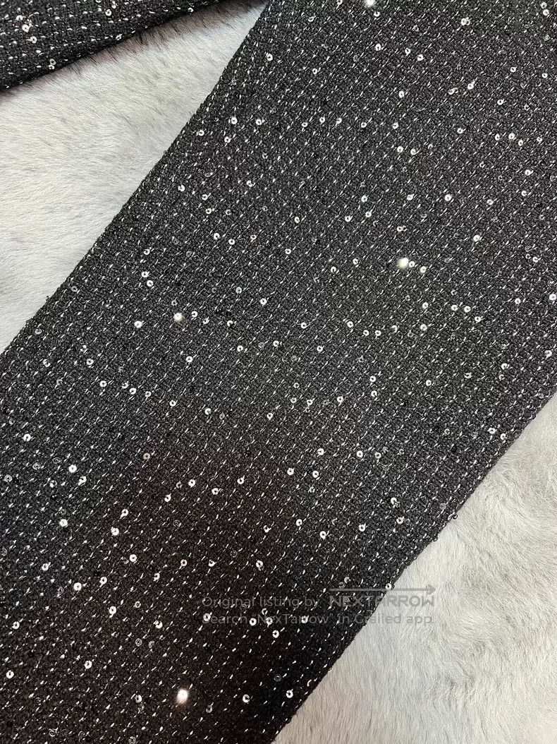 Saint Laurent Paris Saint Laurent Paris Starry Sequin Wool Trousers Size US 30 / EU 46 - 5 Thumbnail