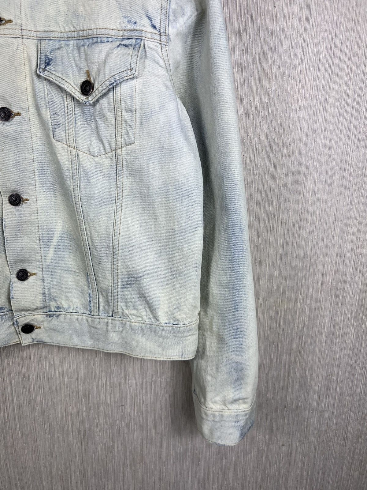 Denim & Supply Ralph Lauren Ralph Lauren denim & supply acid bleach skull denim jacket Size US M / EU 48-50 / 2 - 6 Thumbnail
