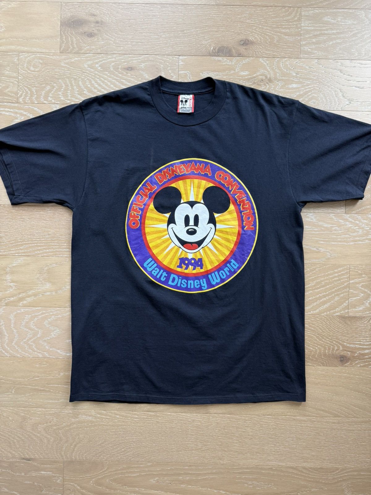 Disney Rare ‘94 Disneyana Convention Mickey Walt Disney World Shirt Size US XL / EU 56 / 4 - 2 Thumbnail