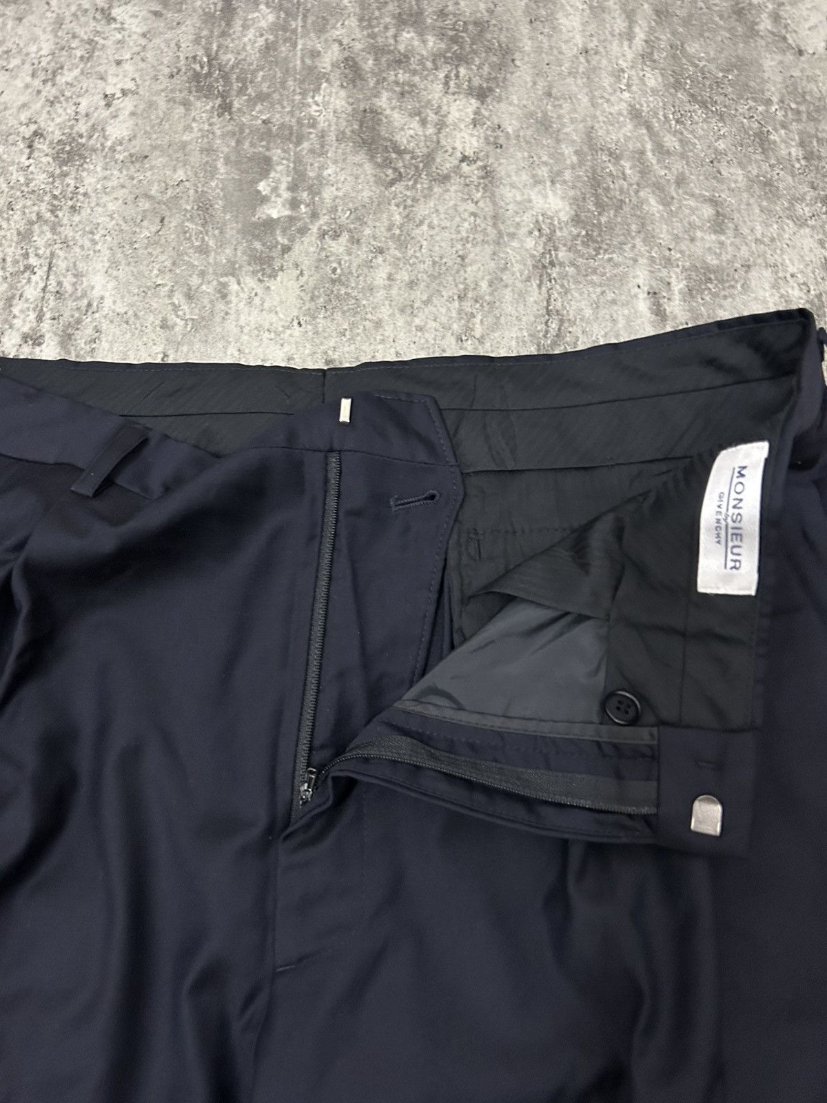 Givenchy × Vintage Vintage Givenchy Monsieur Throuser Pants Size US 35 - 7 Thumbnail