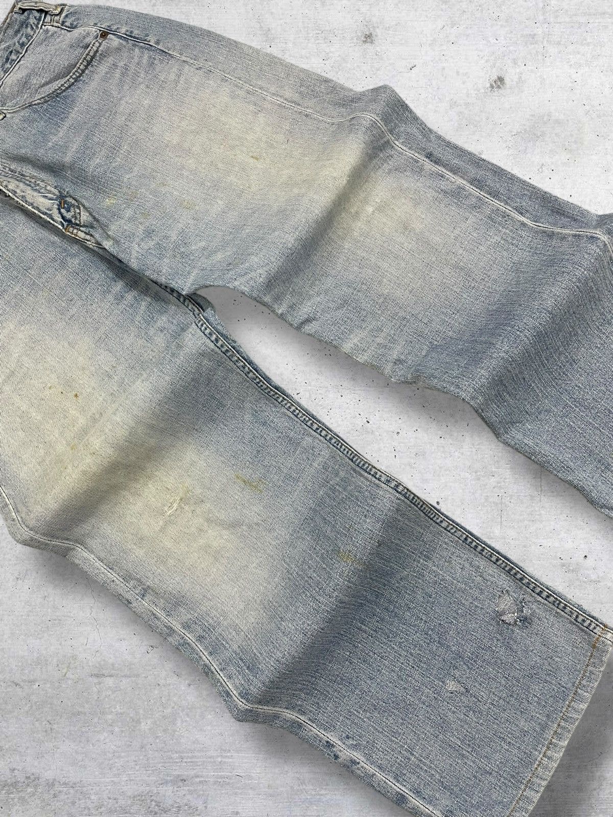 Levi's Vintage Clothing VINTAGE 503 LEVIS USA DESIGNER 90S OLD STAIN DISTRESS DENIM Size US 32 / EU 48 - 6 Thumbnail