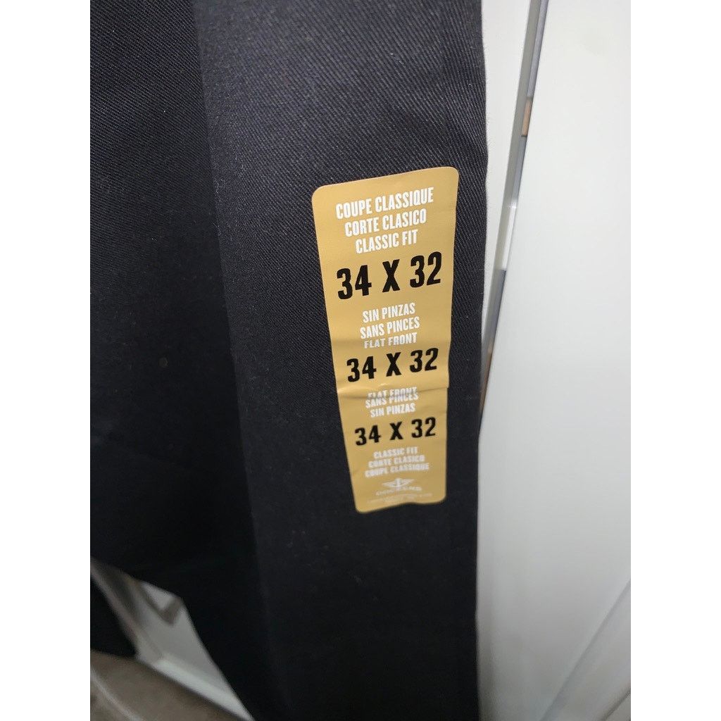 Dockers NWT Dockers Men's Classic Fit Chino Pants Black Size 34x32 Size US 34 / EU 50 - 4 Thumbnail