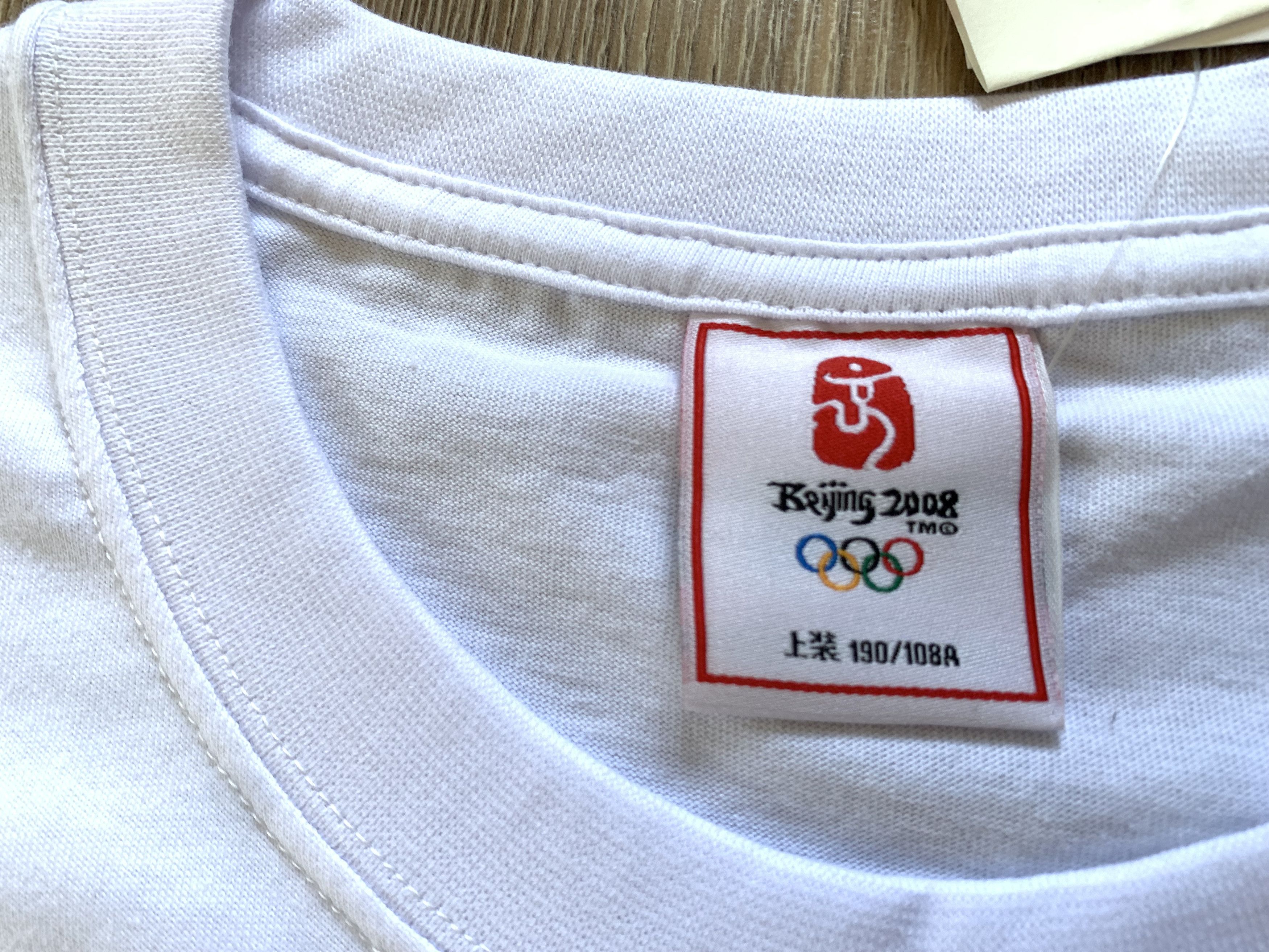 USA Olympics × Vintage Vintage Beijing 2008 Olympic Games Sports Tee Tshirt Size US L / EU 52-54 / 3 - 5 Thumbnail