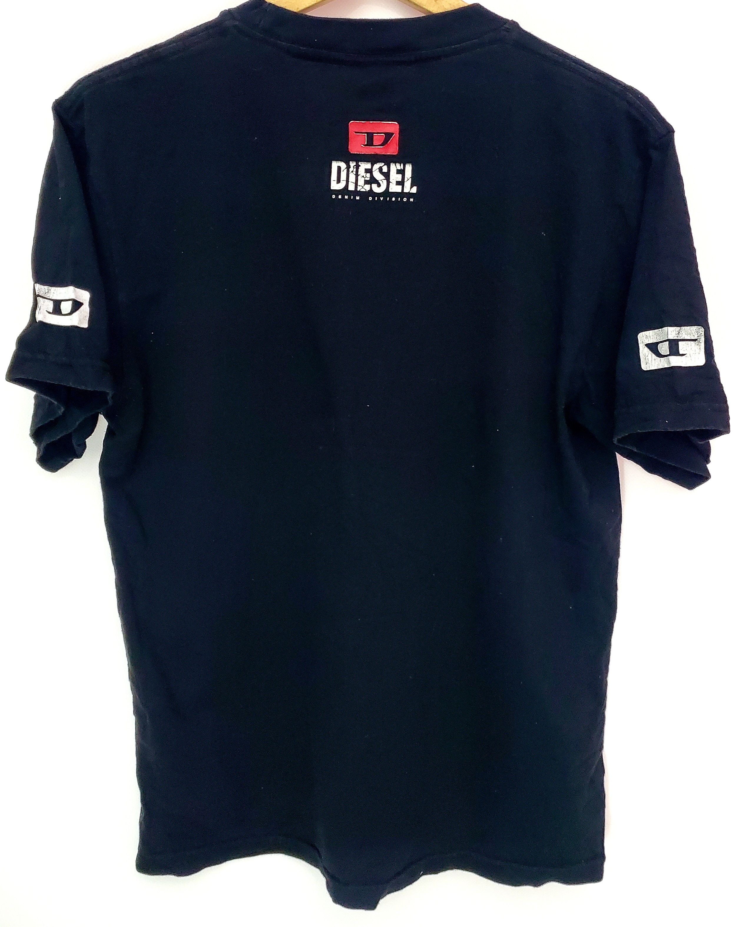 Diesel × Vintage Vintage 90s Diesel Big Logo T Shirt RARE y2k size M Size US M / EU 48-50 / 2 - 4 Thumbnail