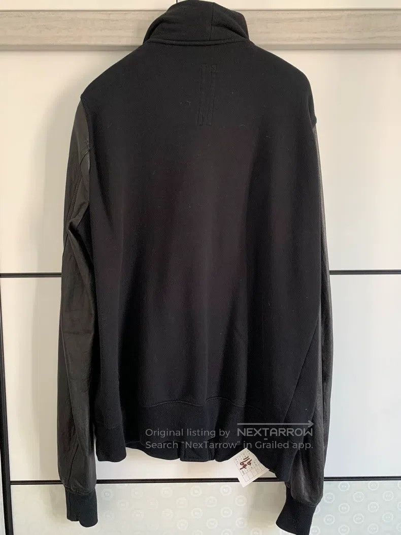 Rick Owens Rick Owens Stand Collar Leather Sleeve Patchwork Zipper Ja Size US L / EU 52-54 / 3 - 2 Thumbnail