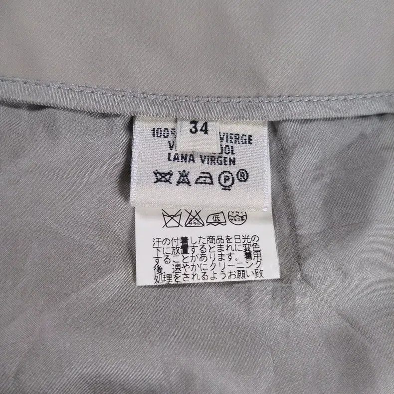 Hermes Hermes Gray wool trousers Size 42" / US 20 - 8 Thumbnail