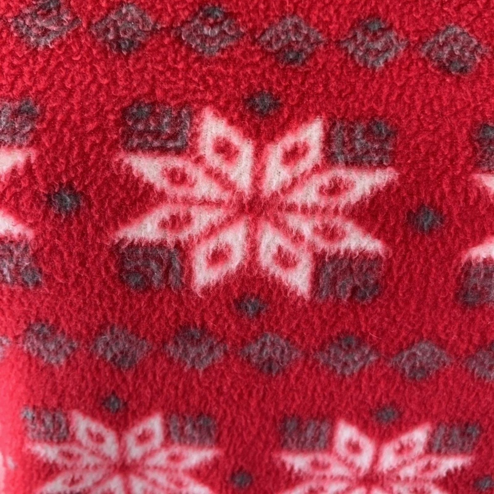 Covington Red & White Snowflake Ugly Christmas Sweater Front Pockets S Size S / US 4 / IT 40 - 4 Thumbnail