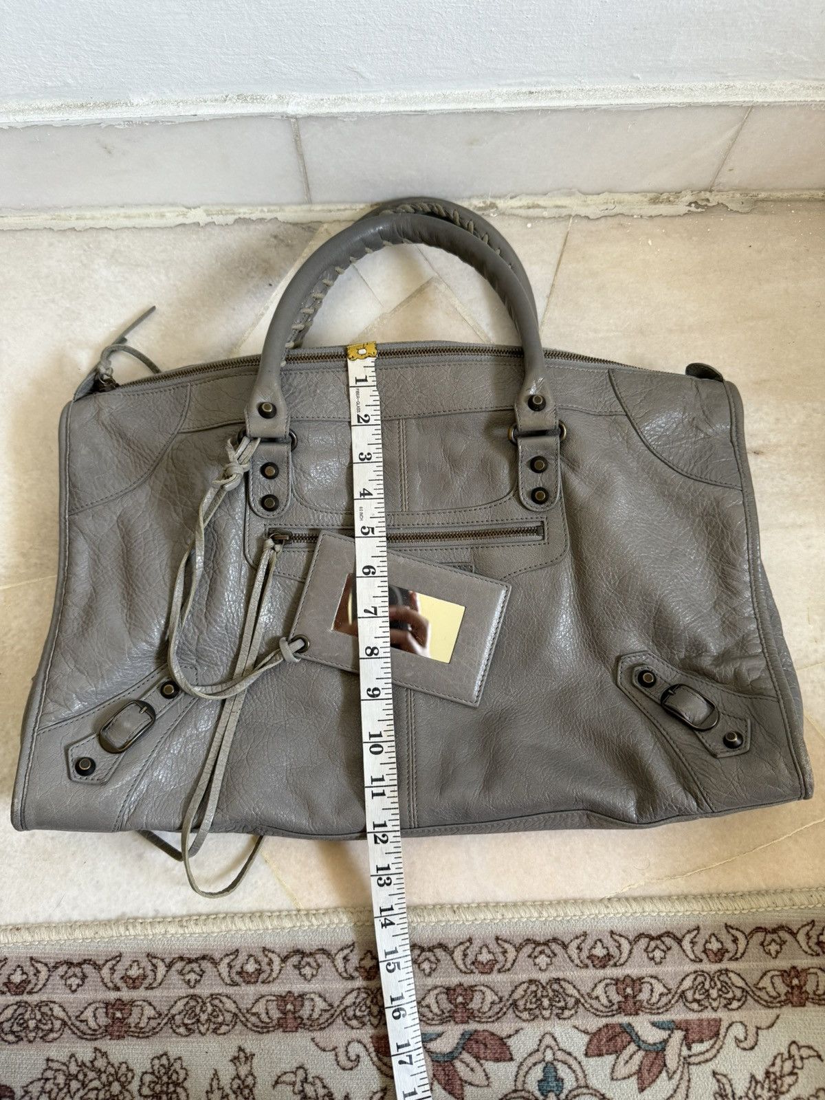 Balenciaga 2000s Balenciaga Classic Work Bag Lambskin leather Size ONE SIZE - 14 Thumbnail