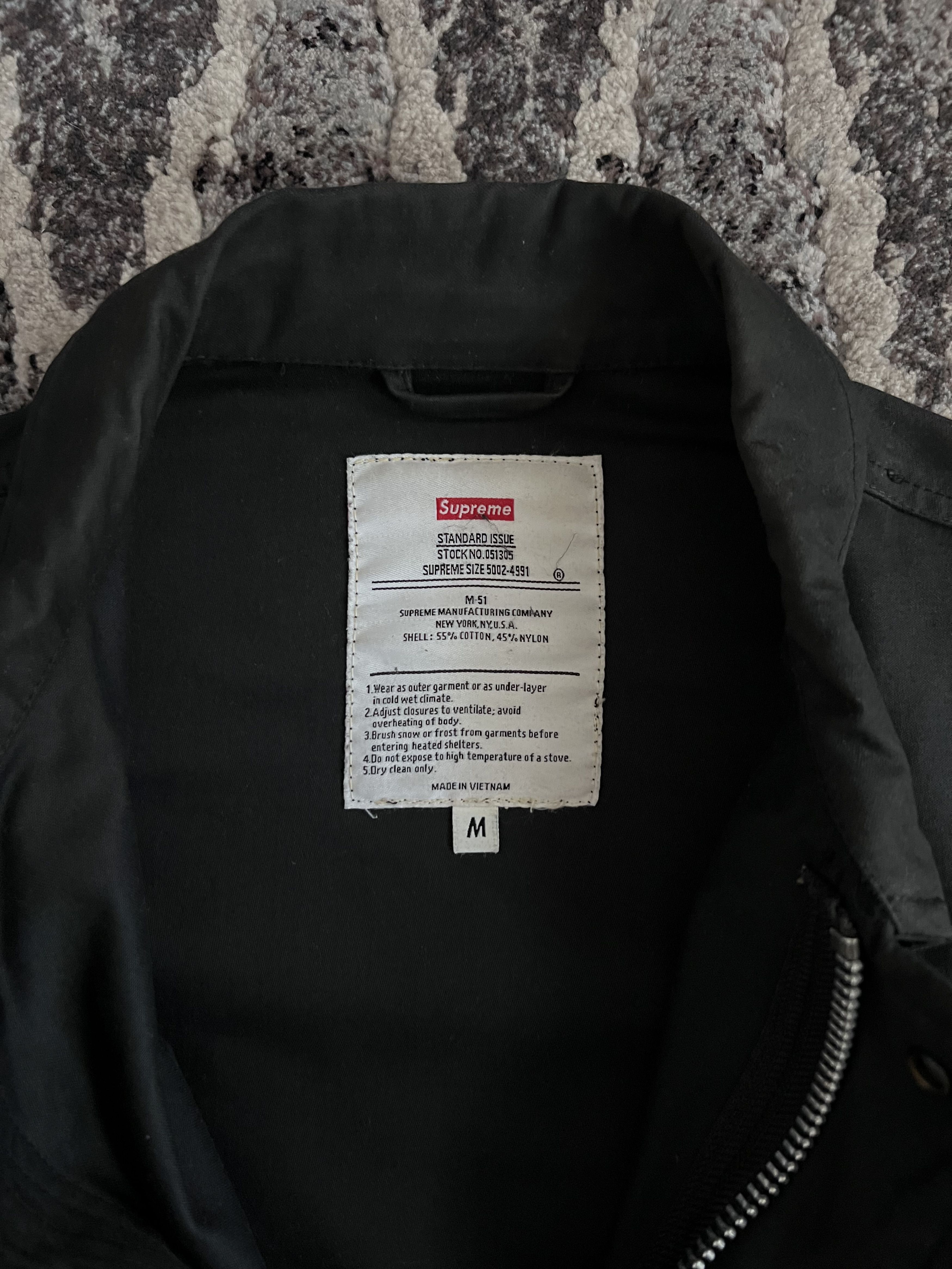 Supreme Vintage Supreme M51 Military Jacket from 2010 in Black Size US M / EU 48-50 / 2 - 3 Thumbnail