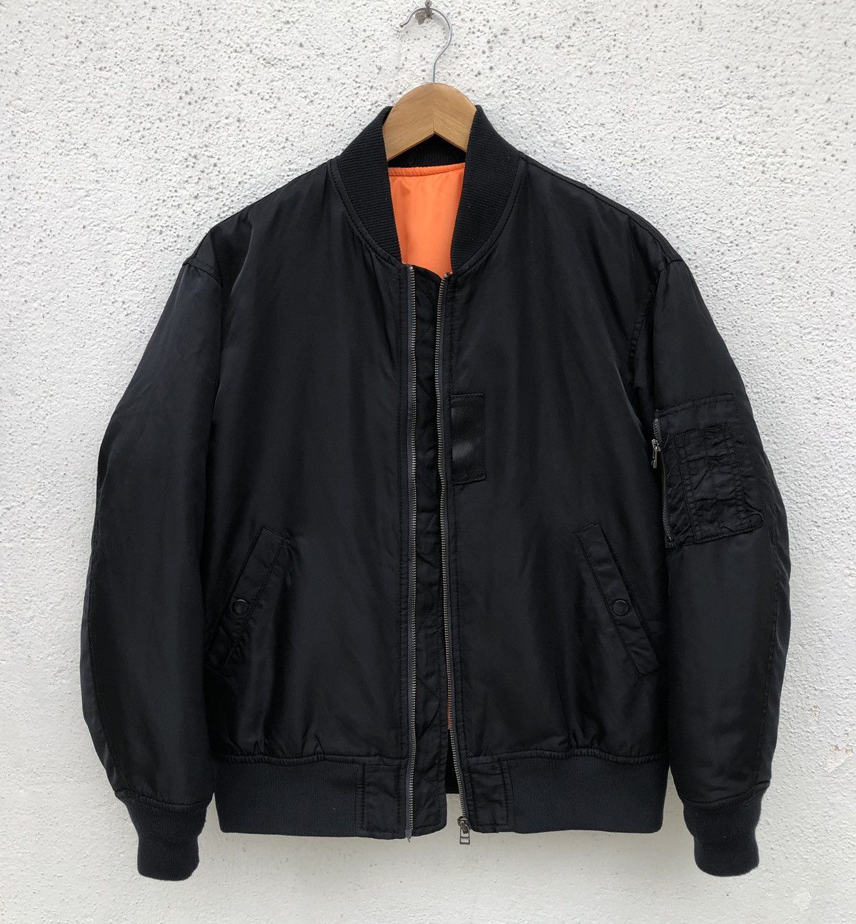 Japanese Brand Japanese Brand Gu Men’s Black Ma-1 Bomber Jacket Size US M / EU 48-50 / 2 - 1 Thumbnail