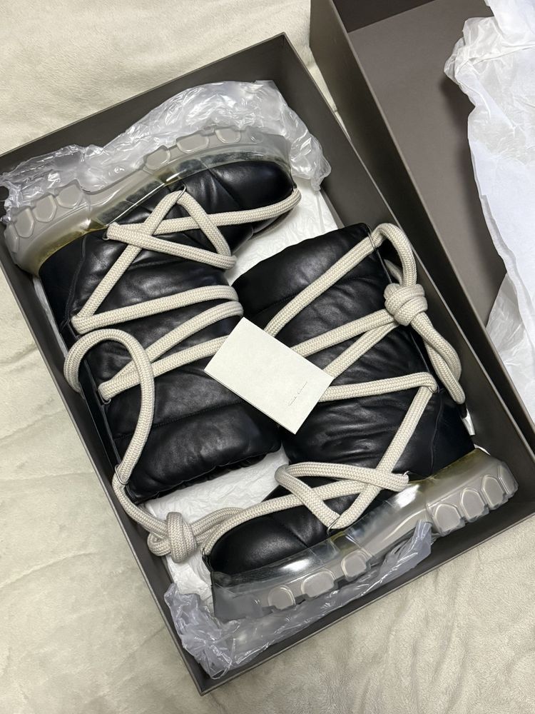 Rick Owens Lunar Boots Size US 9 / EU 42 - 1 Thumbnail