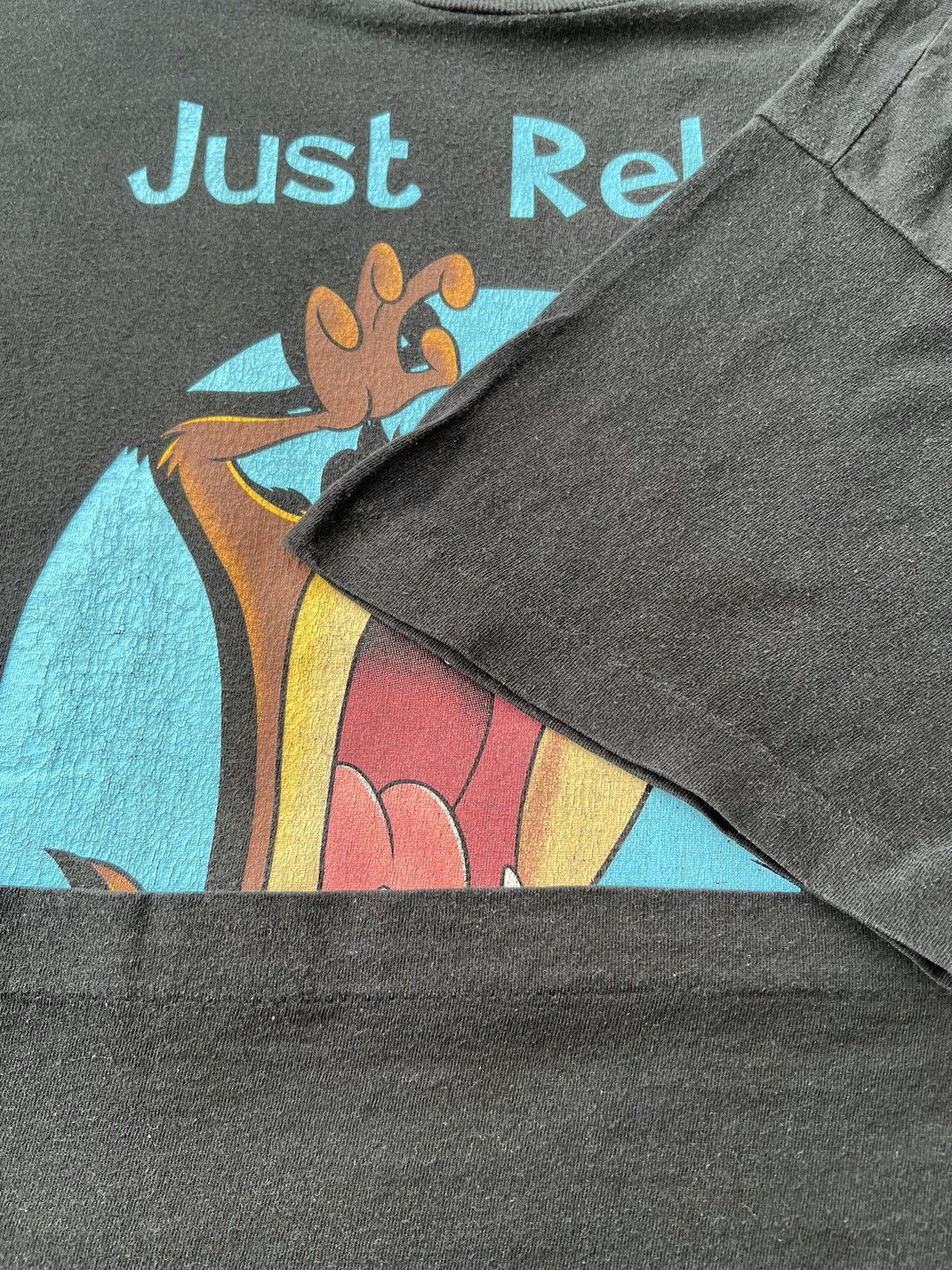 Cartoon Network Vintage 1995 Taz Tazmanian Devil Looney Tunes Warner Bros Size US XL / EU 56 / 4 - 8 Thumbnail