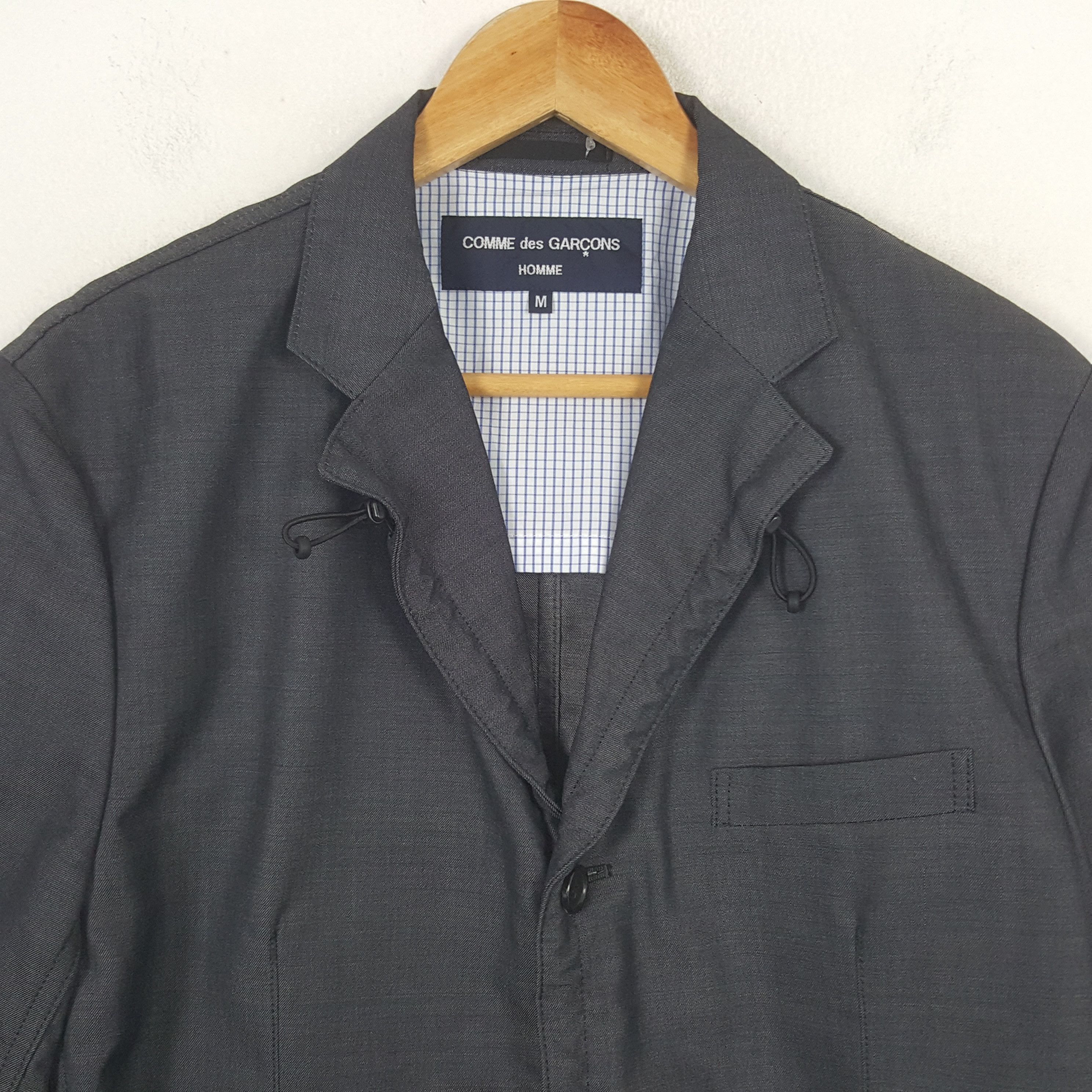 Comme des Garcons Homme Vintage Comme des Garcons Homme Japan Blazer Jacket C282N28 Size US M / EU 48-50 / 2 - 2 Thumbnail