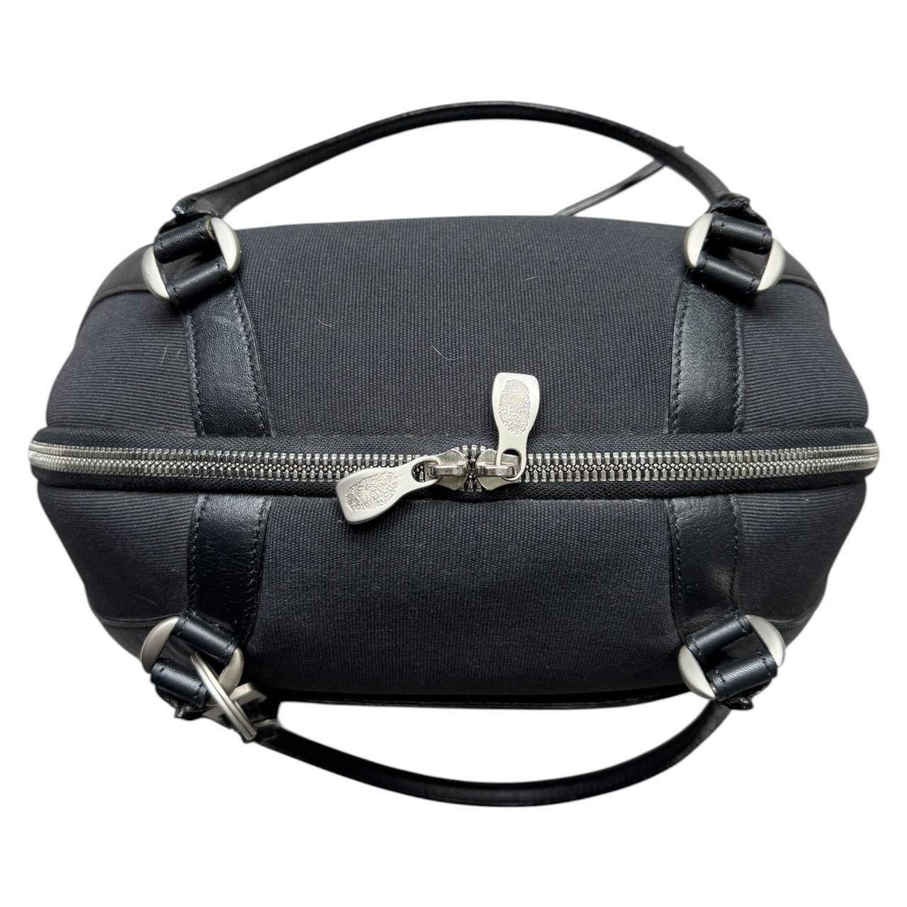 Alexander McQueen Alexander McQueen samsonite ss2007 black leather handbag Size ONE SIZE - 4 Thumbnail