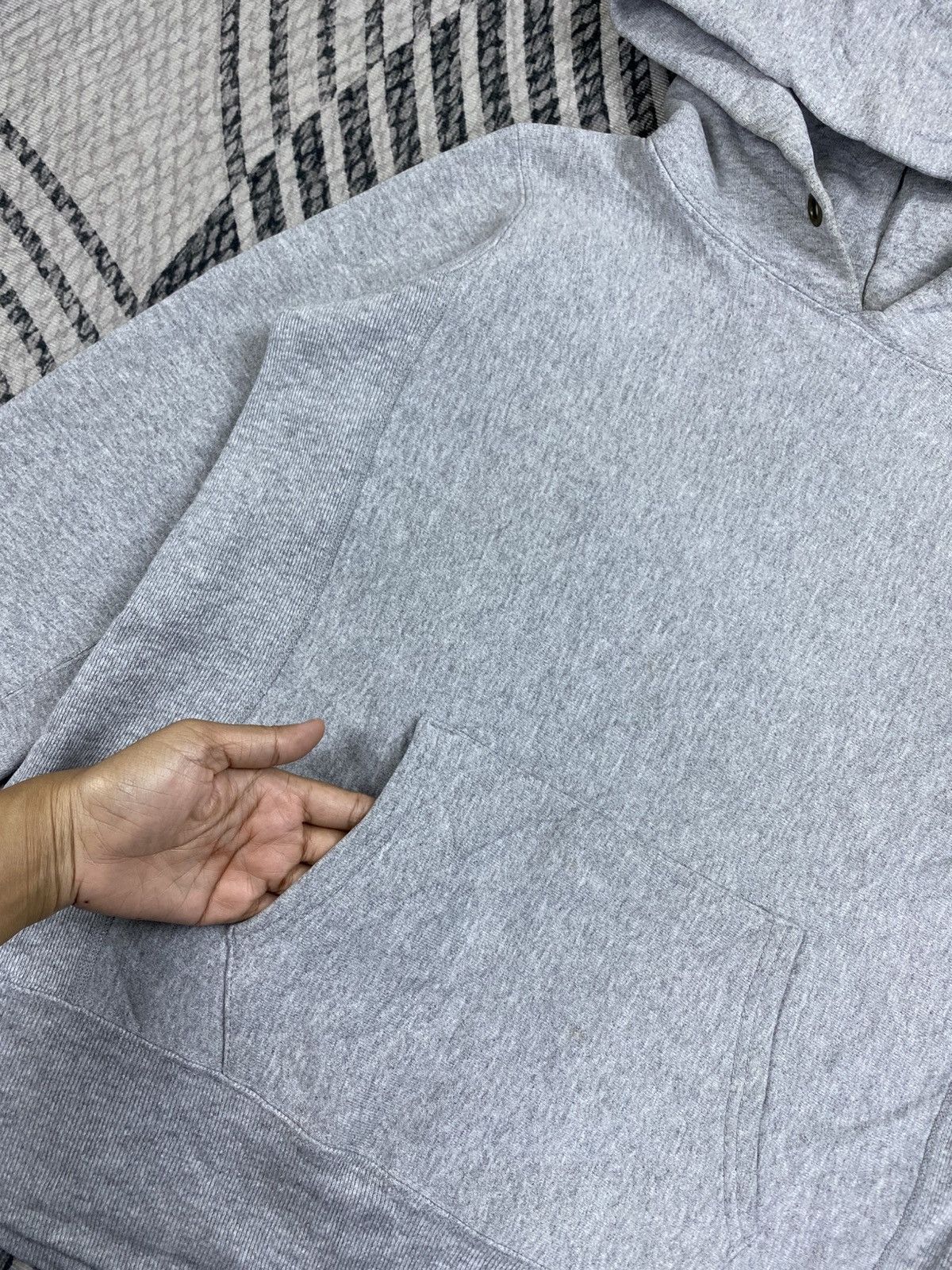 Champion 🔥Vintage Champion Reverse Weave Plain Gray Hoodie Size US S / EU 44-46 / 1 - 5 Thumbnail