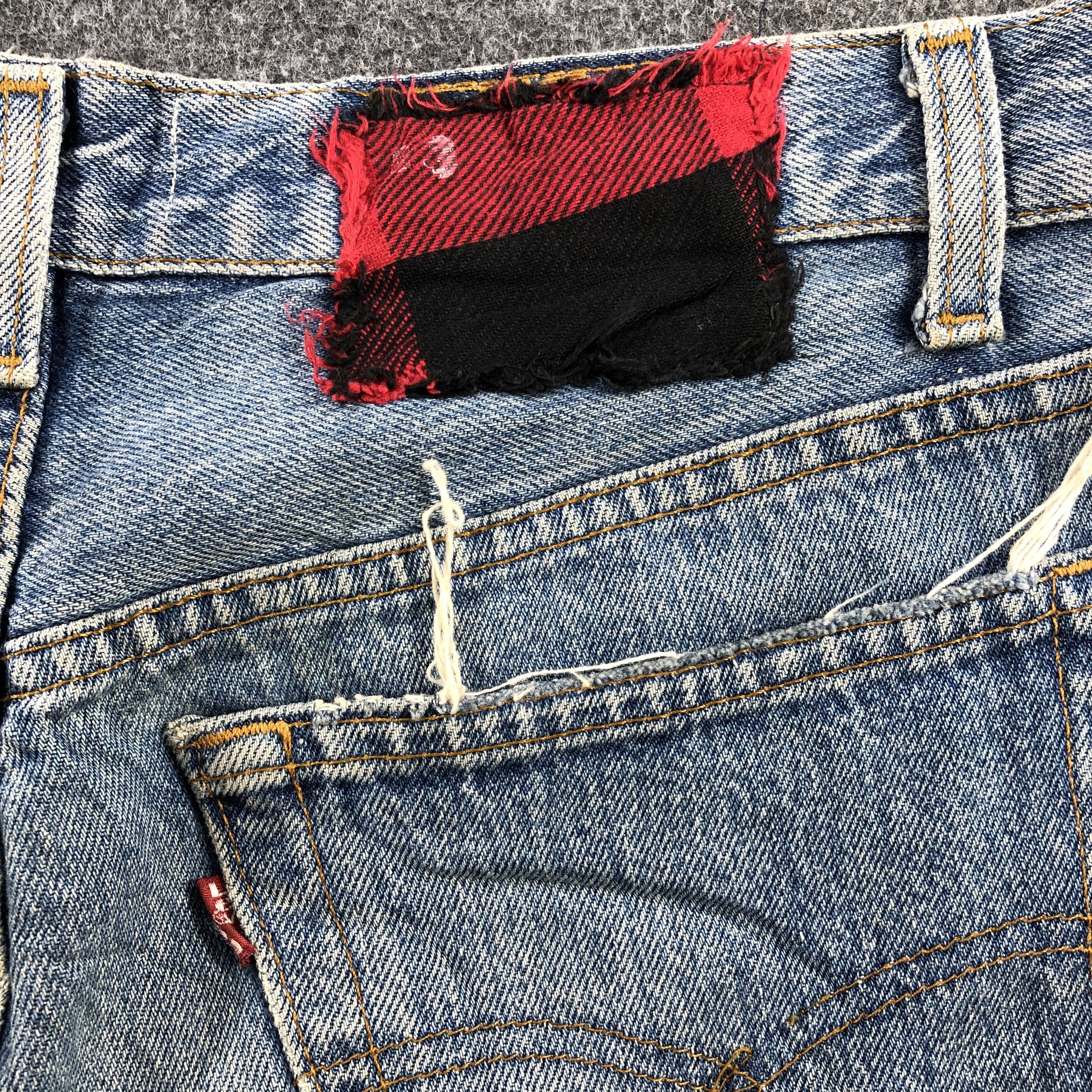 Levi's × Vintage Vintage 90s Levis 501 Jeans -JM884 Size US 31 - 5 Thumbnail