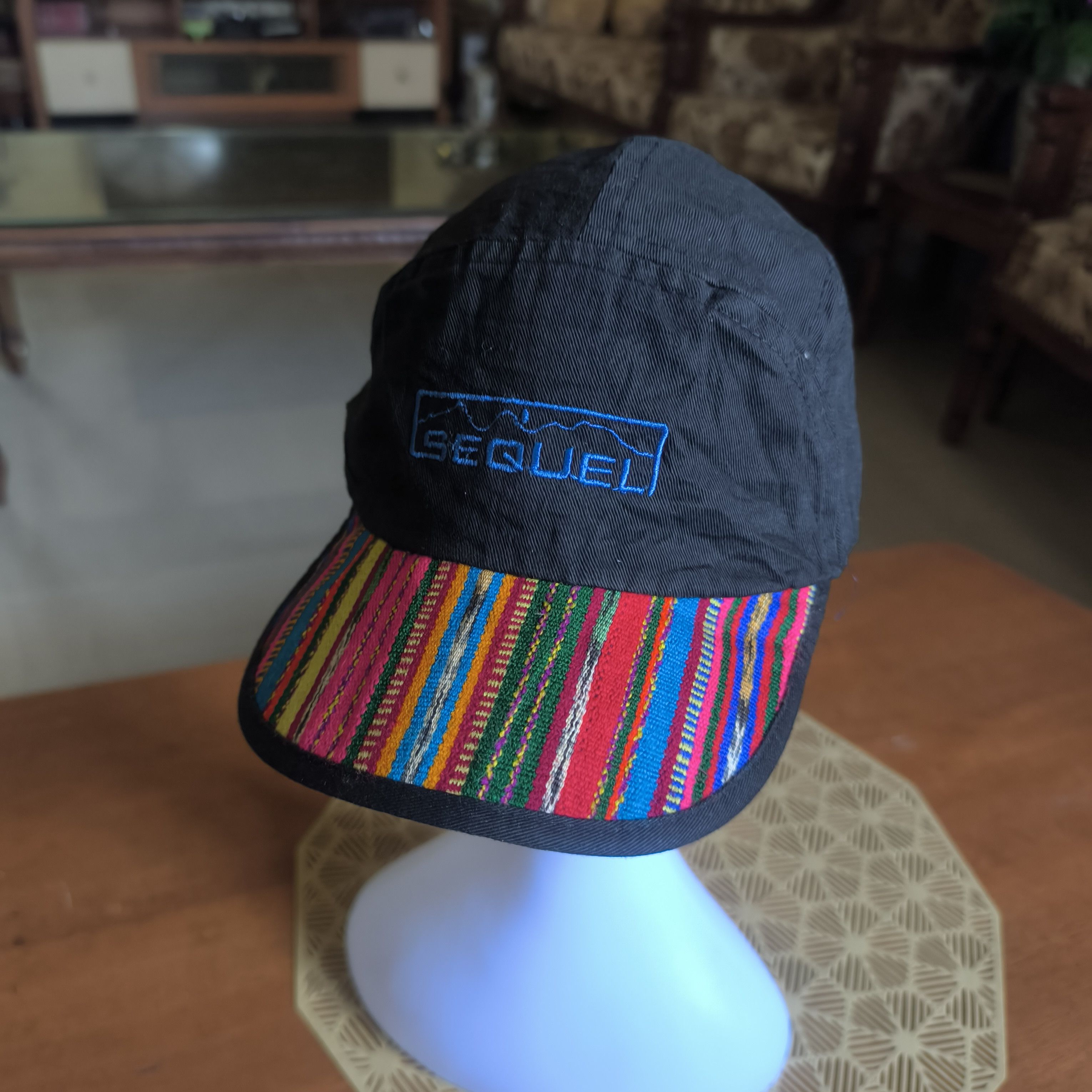 Other VINTAGE SEQUEL FIVE PANEL CAP AZTEC design Size ONE SIZE - 1 Thumbnail