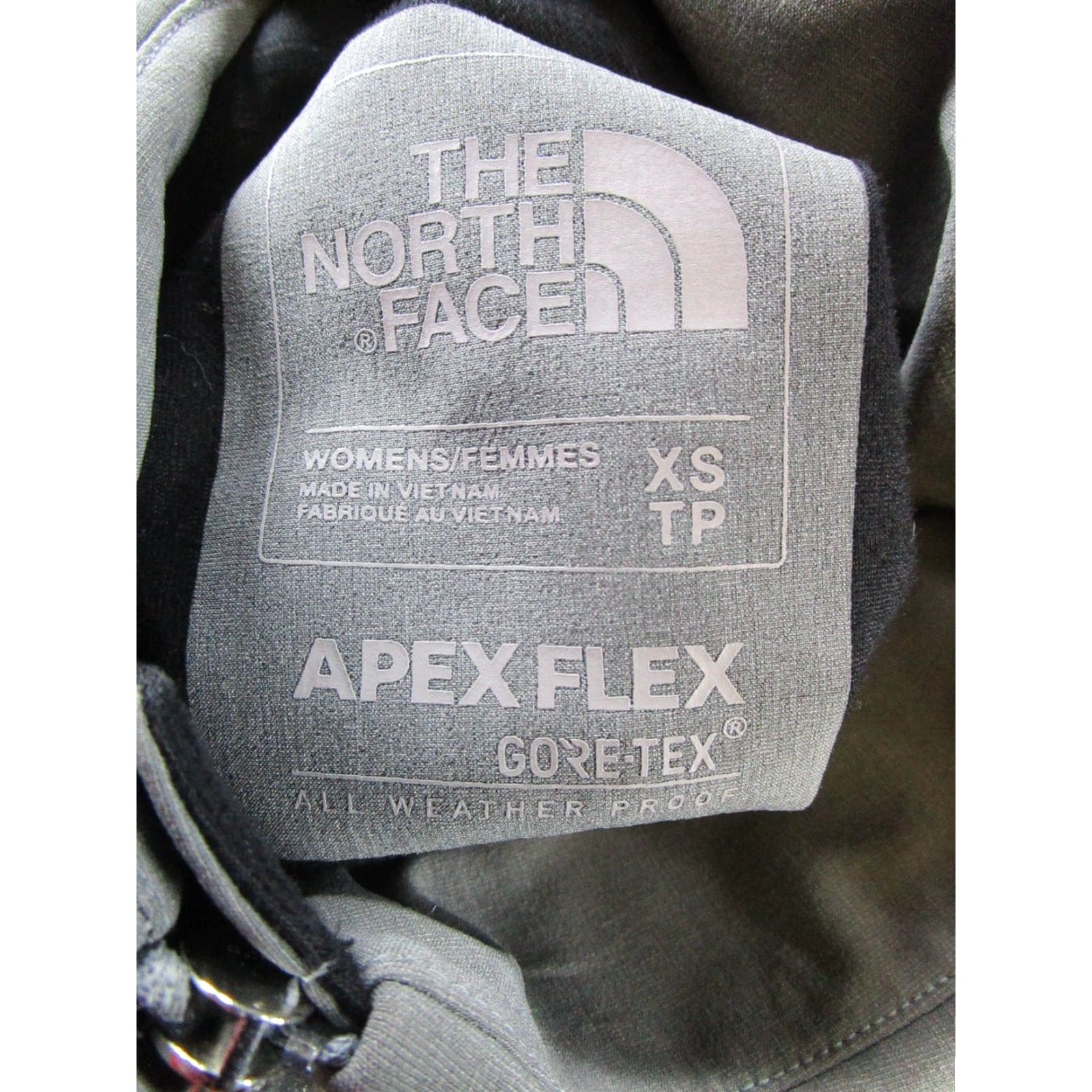 The North Face The North Face Apex Flex Jacket Womens XS Gray Gore-Tex Ski Water Resistant Regular Softshell Mountain Outdoor Coat Size XS / US 0-2 / IT 36-38 - 4 Thumbnail
