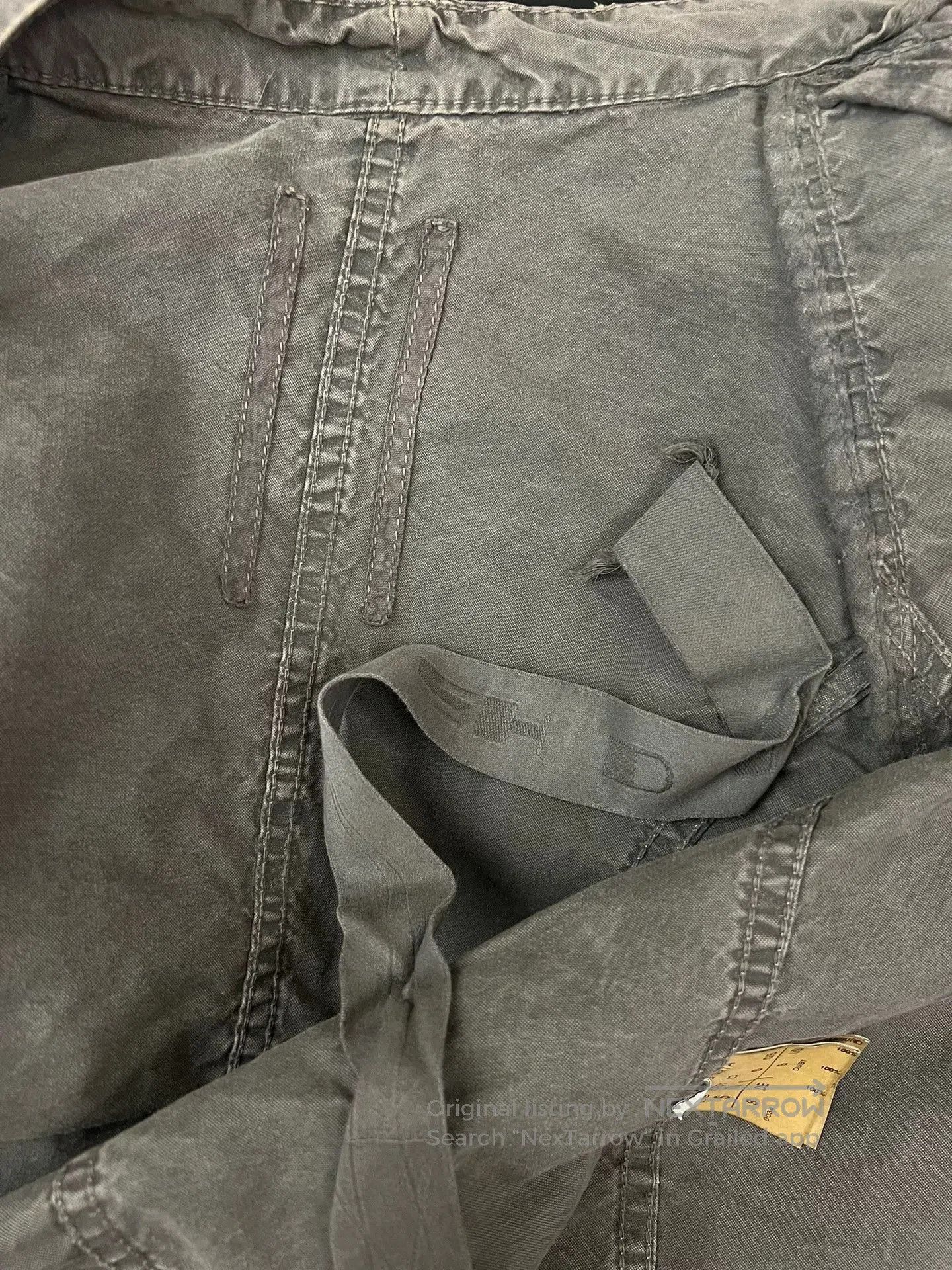Rick Owens Drkshdw Rick Owens Gray Jacket OLMAR and MIRTA. Size US S / EU 44-46 / 1 - 8 Thumbnail
