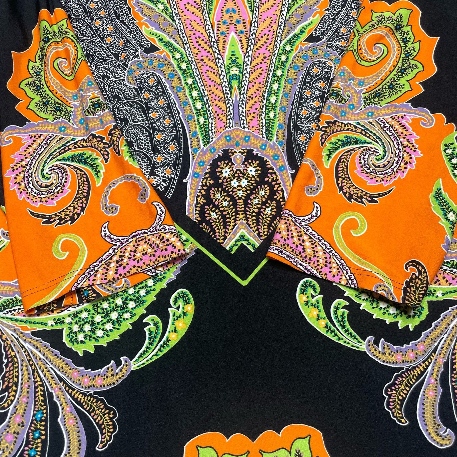 Other Dressbarn Paisley Midi Dress Size L / US 10 / IT 46 - 3 Thumbnail