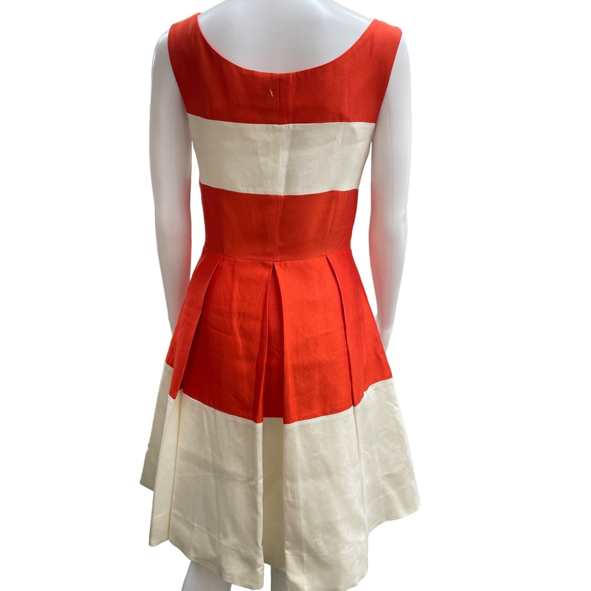 Kate Spade Kate Spade Women's Red and cream Gayle Dress Size 2, NWT SKU Size XS / US 0-2 / IT 36-38 - 2 Thumbnail