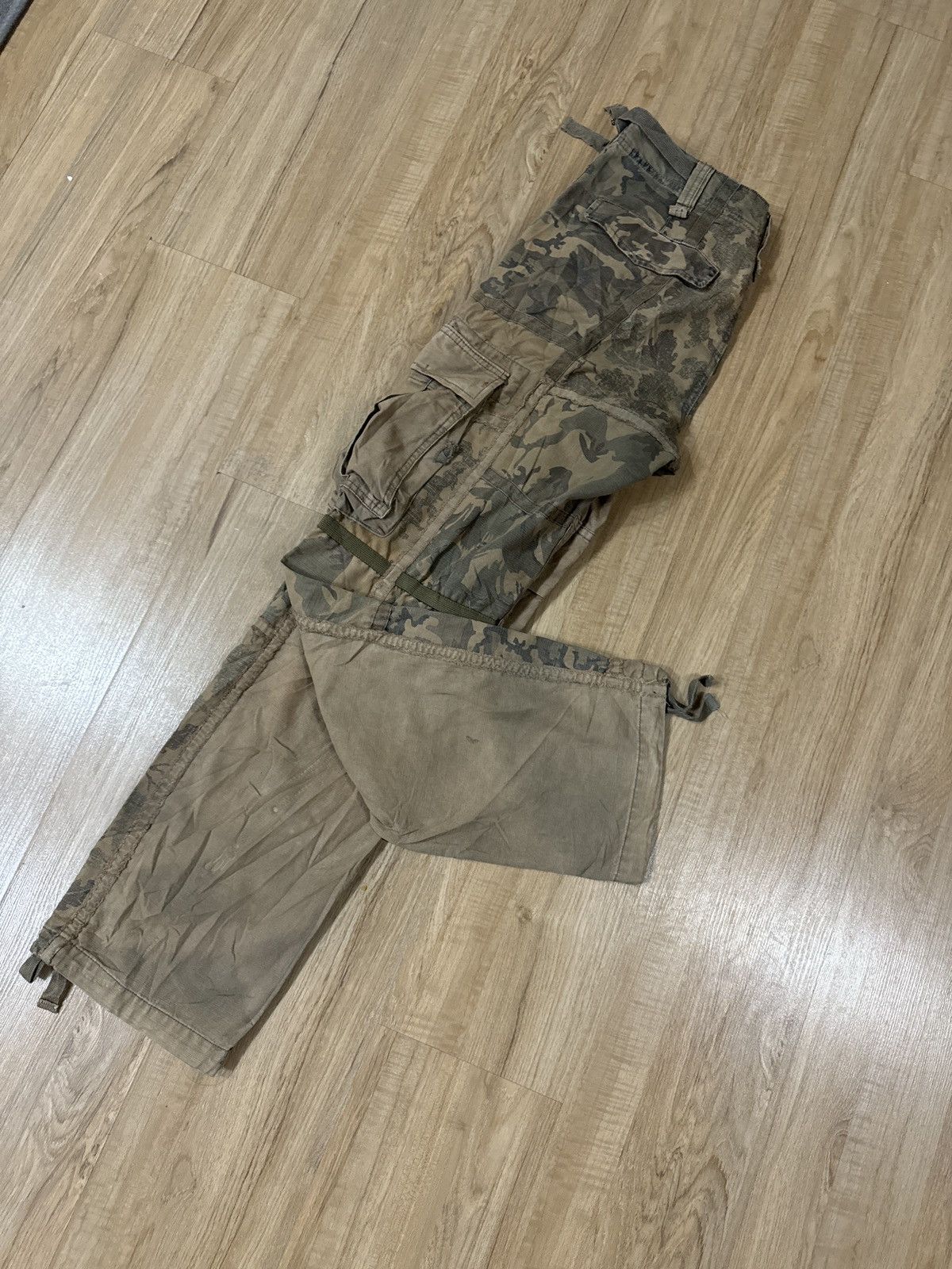 Avirex AVIREX BONDAGE PATCHWORKS CAMO TACTICAL PANTS Size US 34 / EU 50 - 7 Thumbnail