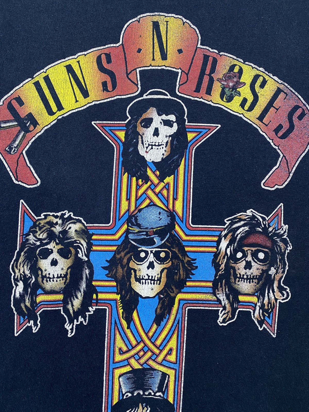 Band Tees 💥GUNS N ROSES hard rock heavy metal band rare GNR tee shirt Size US M / EU 48-50 / 2 - 5 Thumbnail