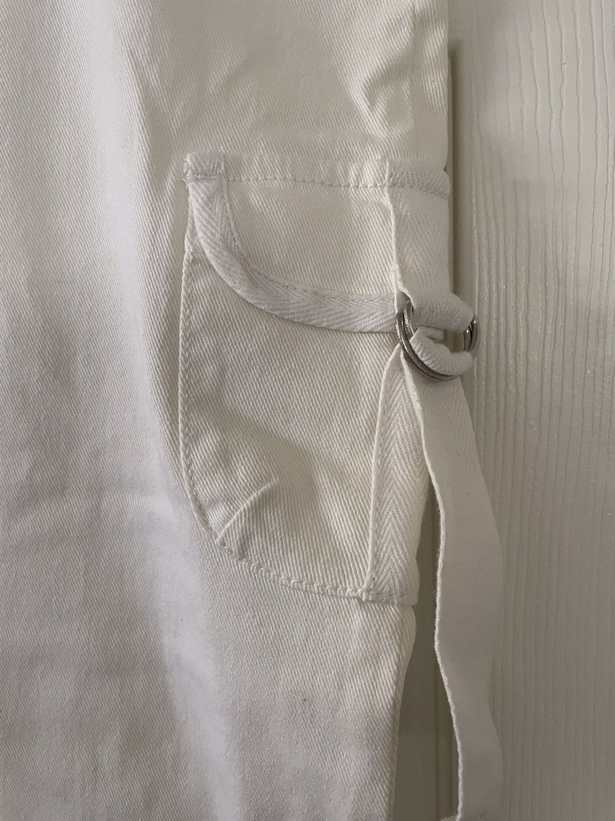 Jennifer Lopez JLO White Cropped/Capri Pants Size 15 Size 38" / US 16 / IT 52 - 2 Thumbnail